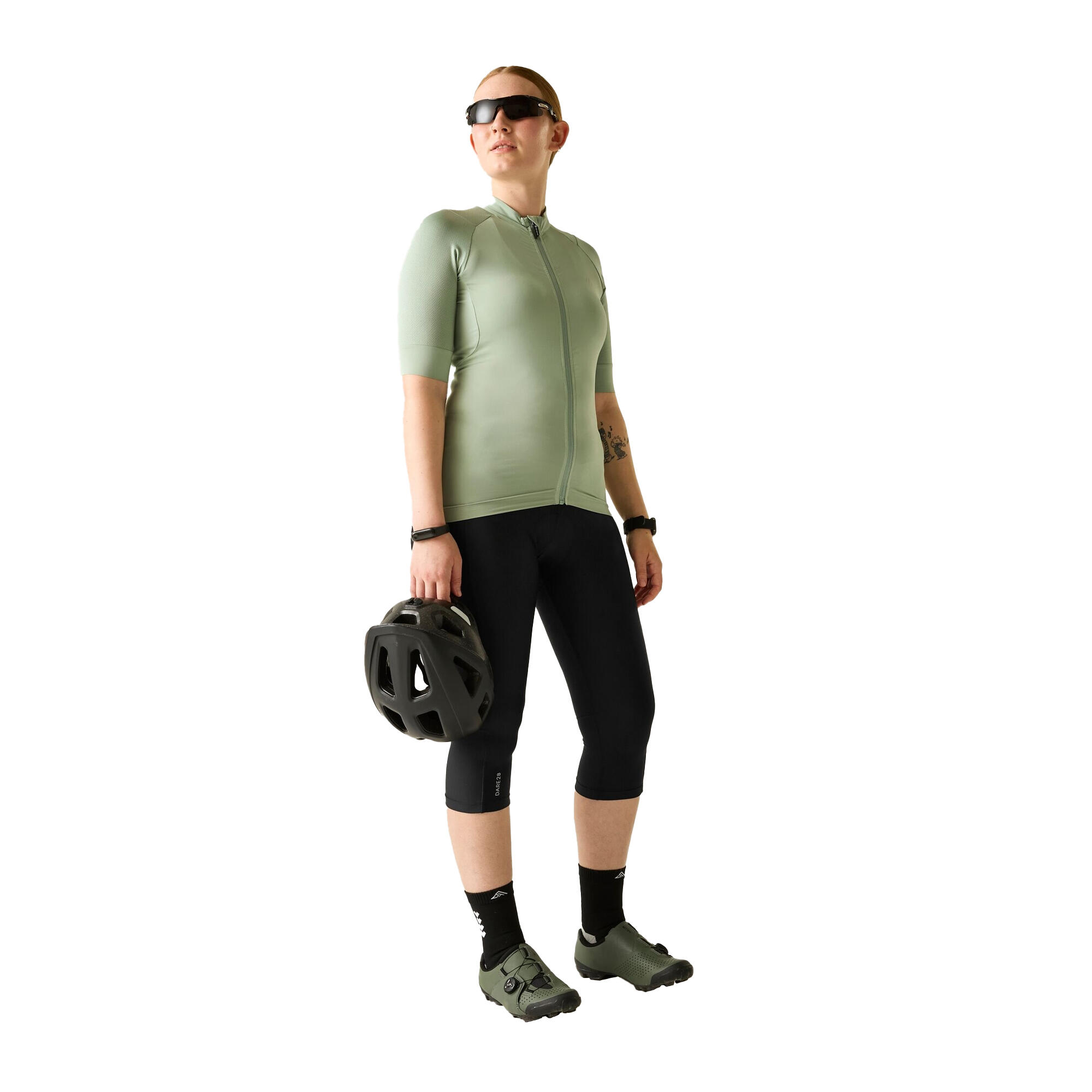 "Verve" CapriLänge für , Radfahren Damen Schwarz 4/5