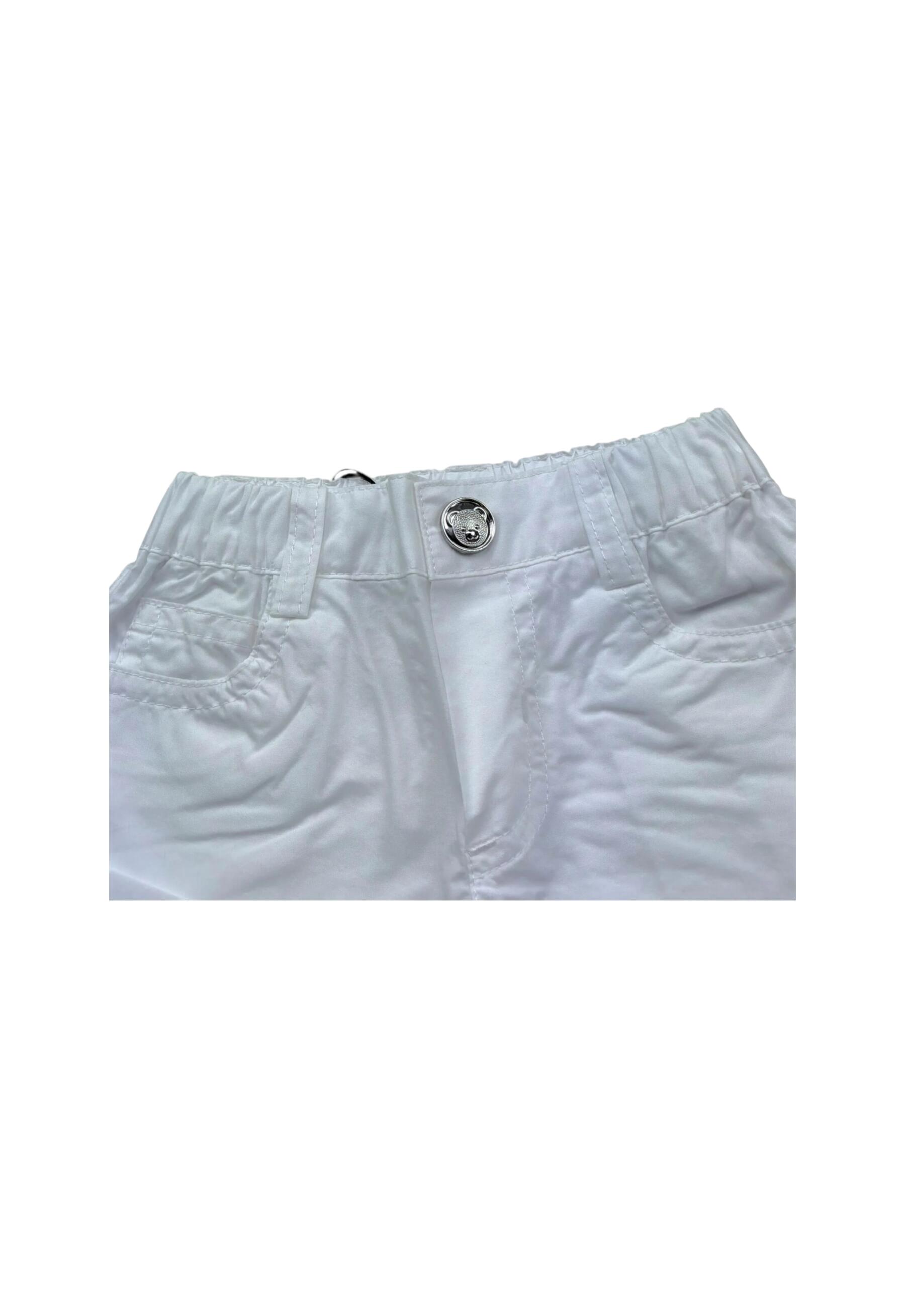 Short Moschino MNQ00R blanc 3/3