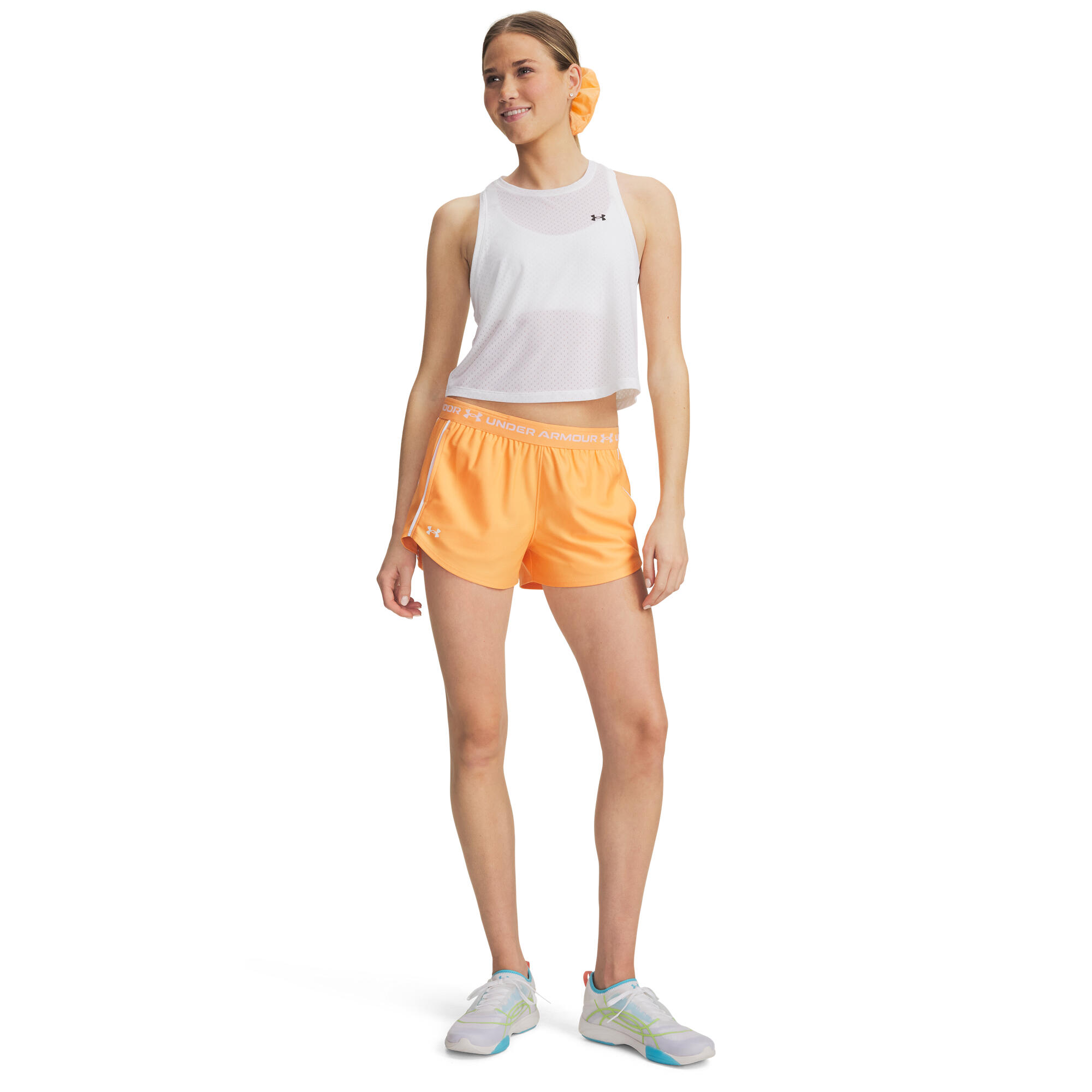 Under Armour Damen Short Tech Play Up Shorts 1389882 2/5