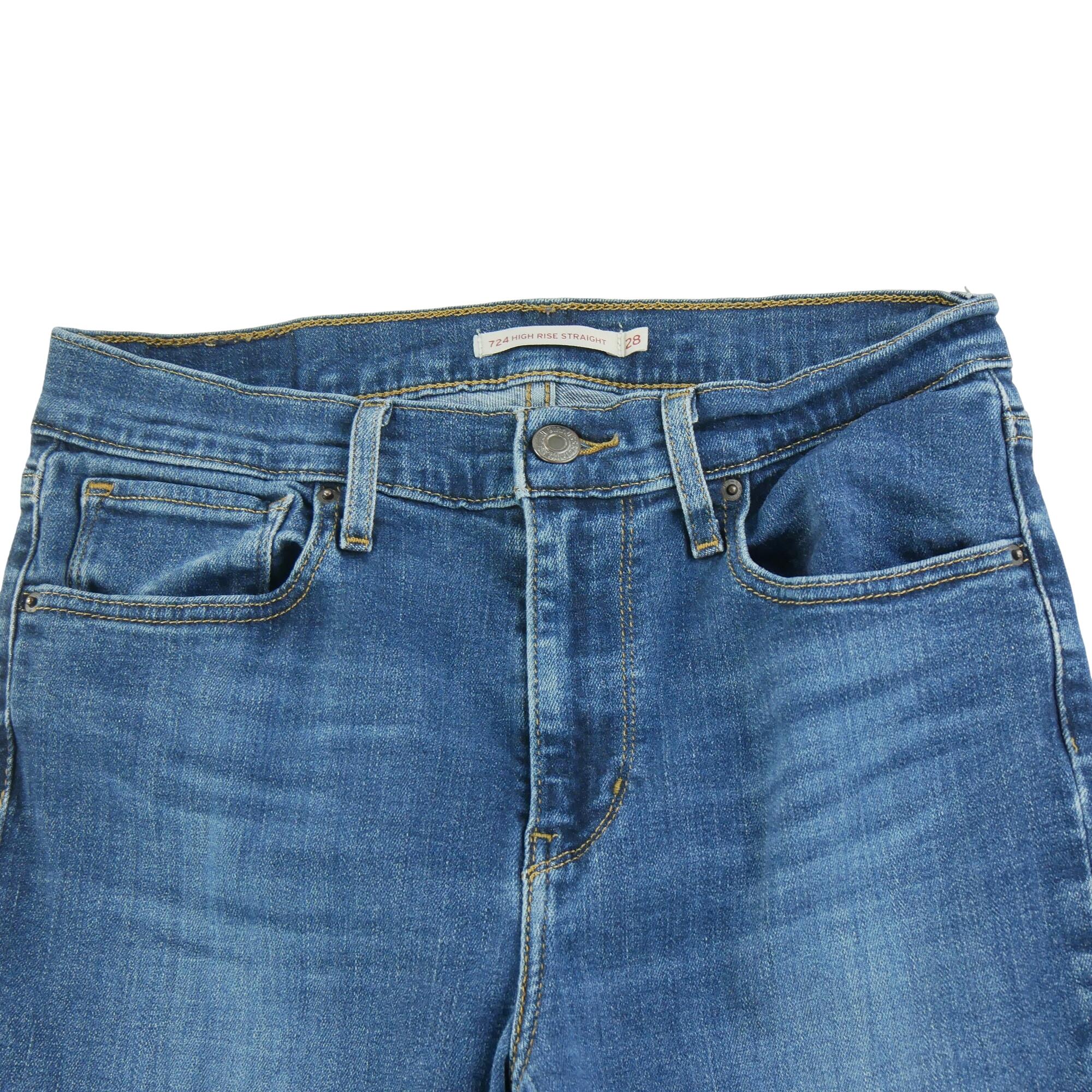 Jeans Donna Levi Strauss 721 Vita Alta Dritti 3/7