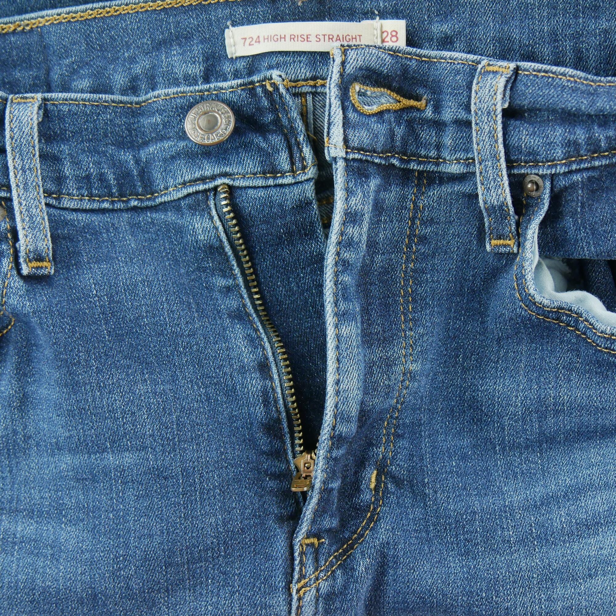 Jeans Donna Levi Strauss 721 Vita Alta Dritti 5/7