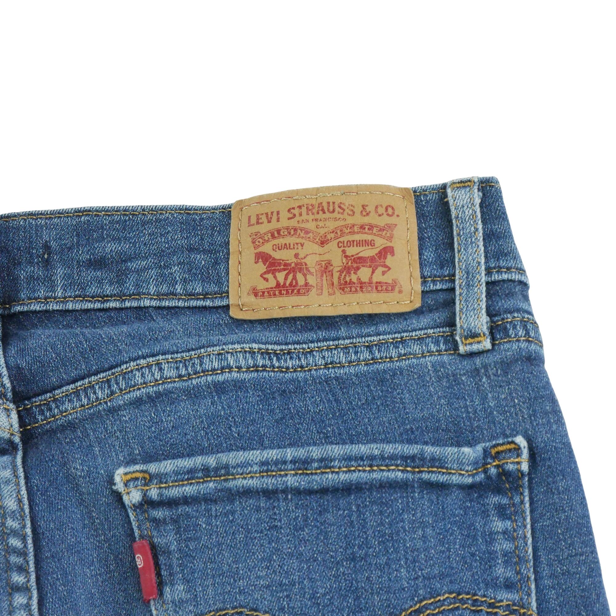 Jeans Donna Levi Strauss 721 Vita Alta Dritti 7/7