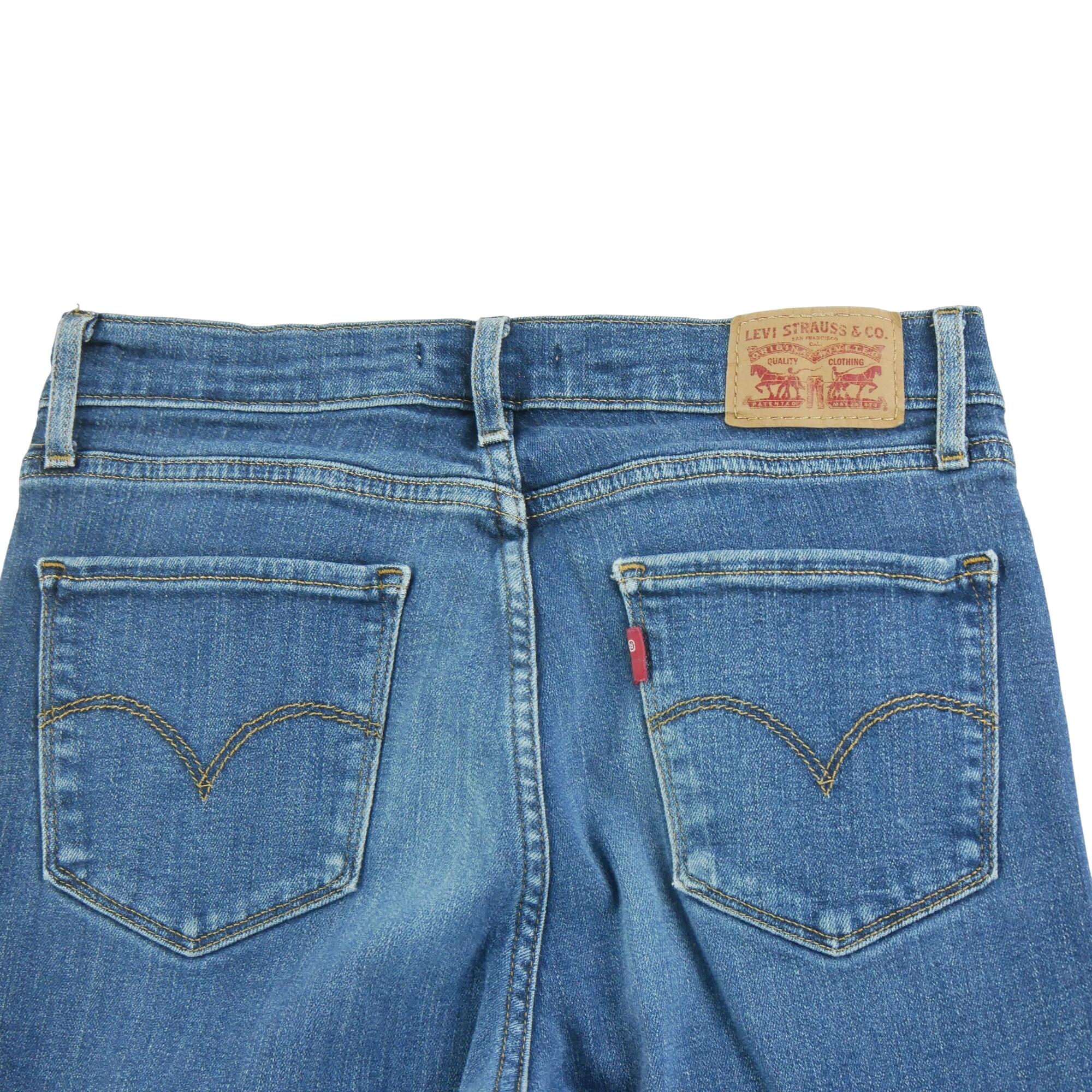 Jeans Donna Levi Strauss 721 Vita Alta Dritti 4/7