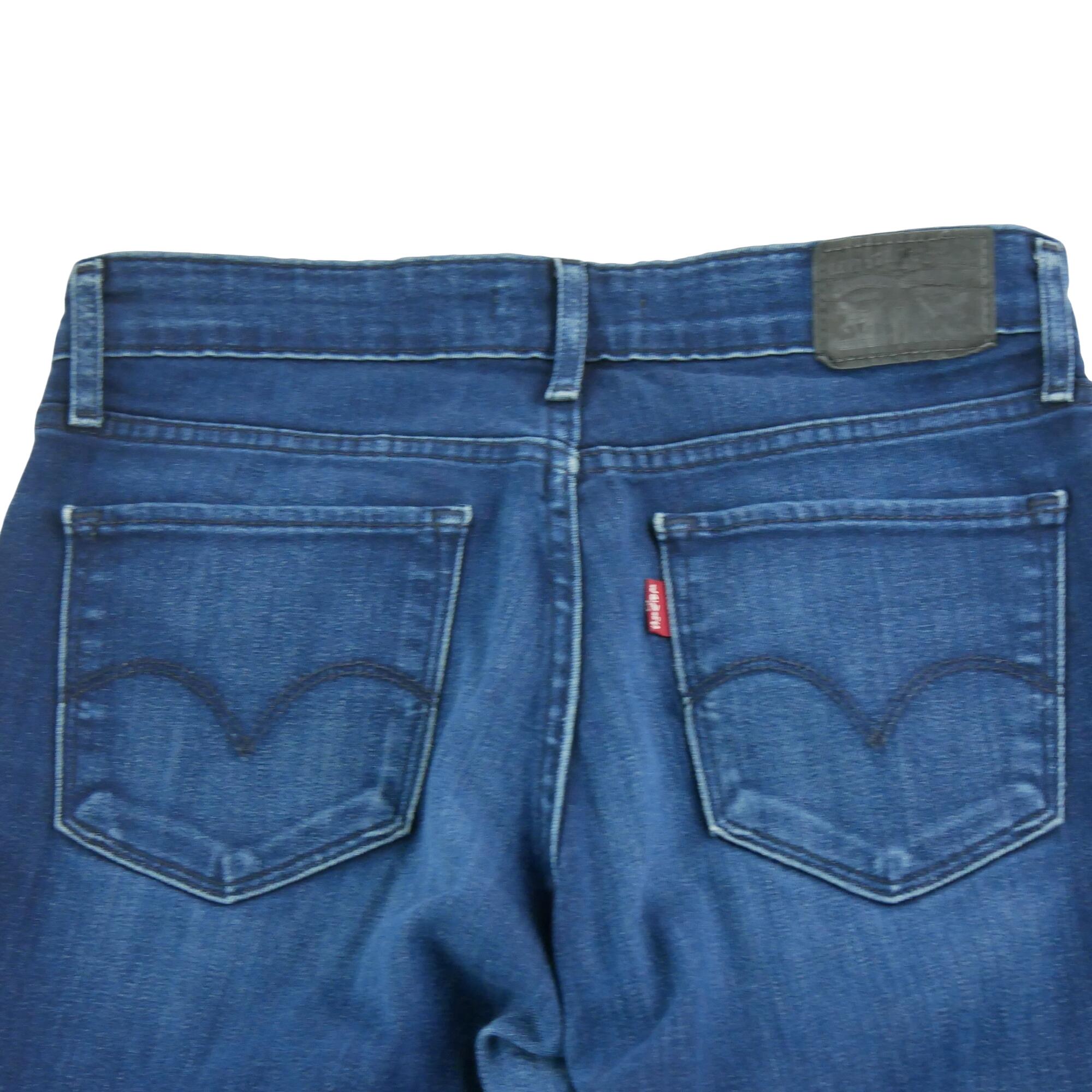 Refurbished - Levi Strauss Damen Skinny Jeans 711 - In sehr gutem Zustand 4/7