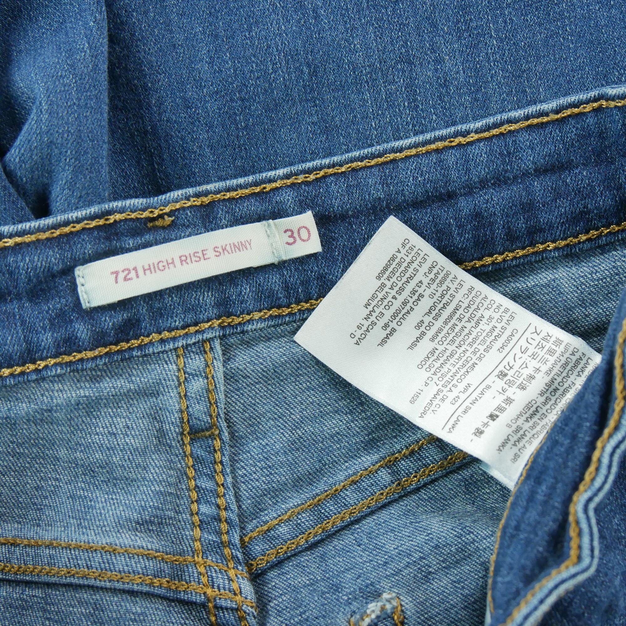 Refurbished - Levi Strauss Damenjeans 721 - In sehr gutem Zustand 7/7
