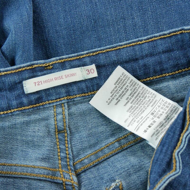 Second life - Blugi femei Levi Strauss 721 - Foarte bun