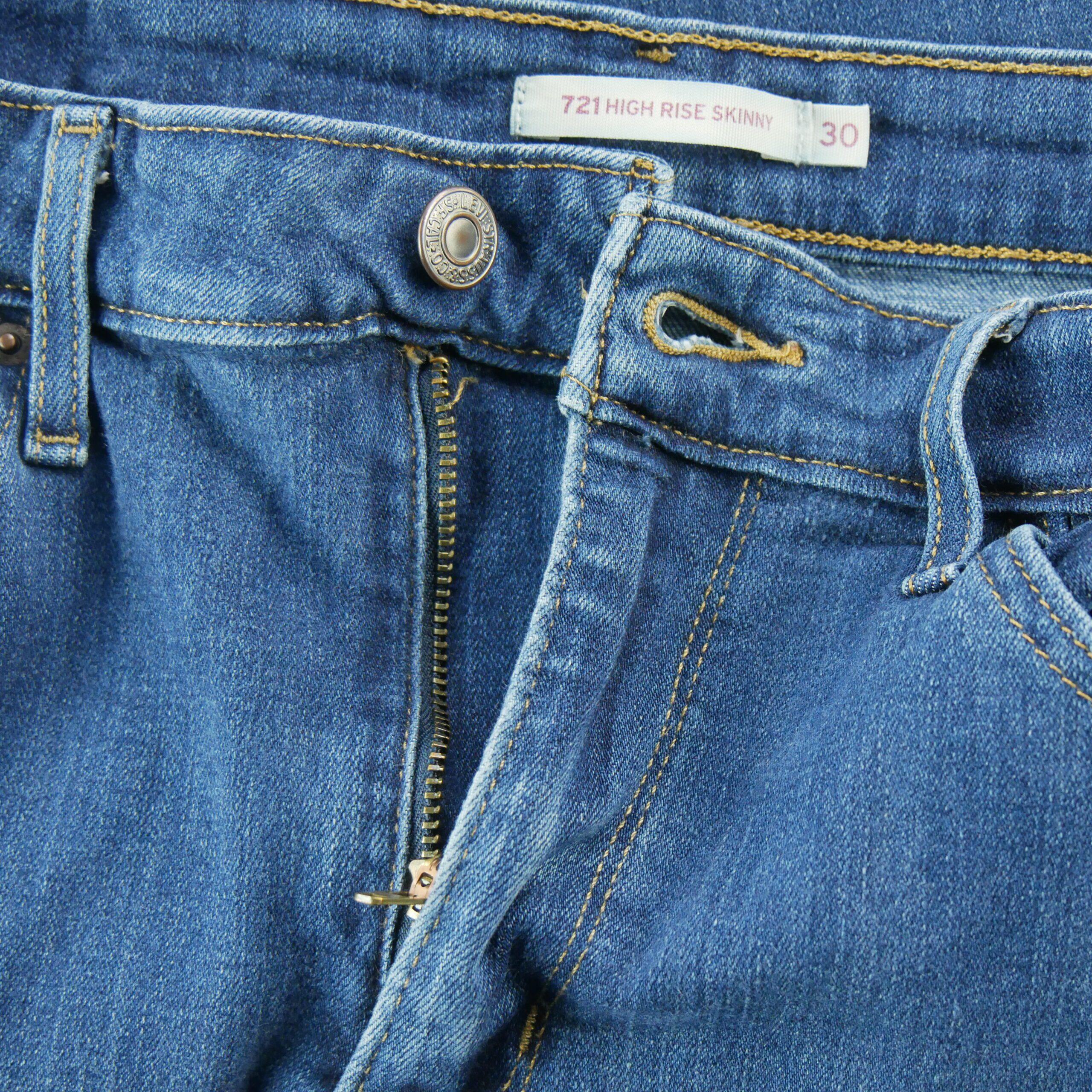 Refurbished - Levi Strauss Damenjeans 721 - In sehr gutem Zustand 6/7