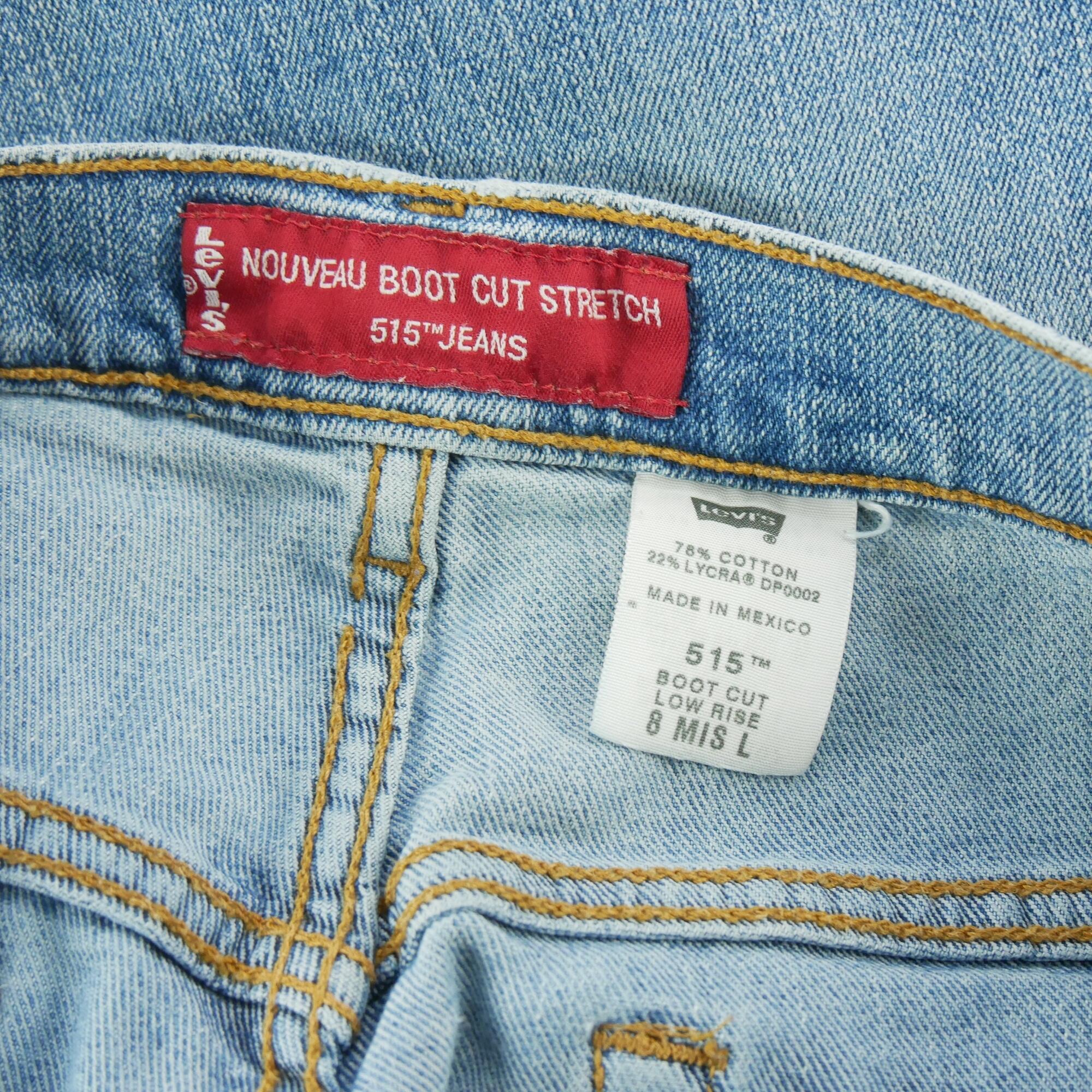 Tweedehands - Levi Strauss dames jeans 515 - Zeer goede staat 7/7