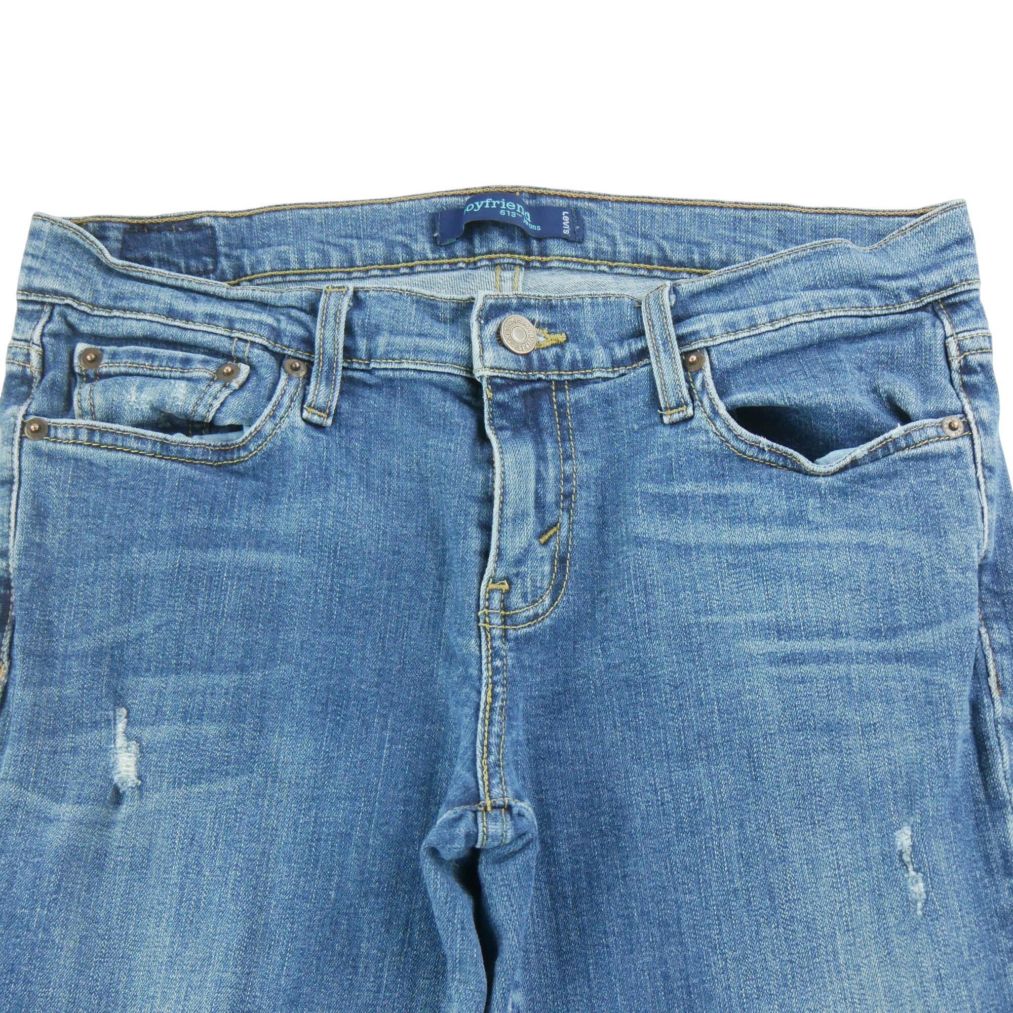 Seconde vie - Jean Femme Levis 513 Boyfriend - Très bon état 3/7