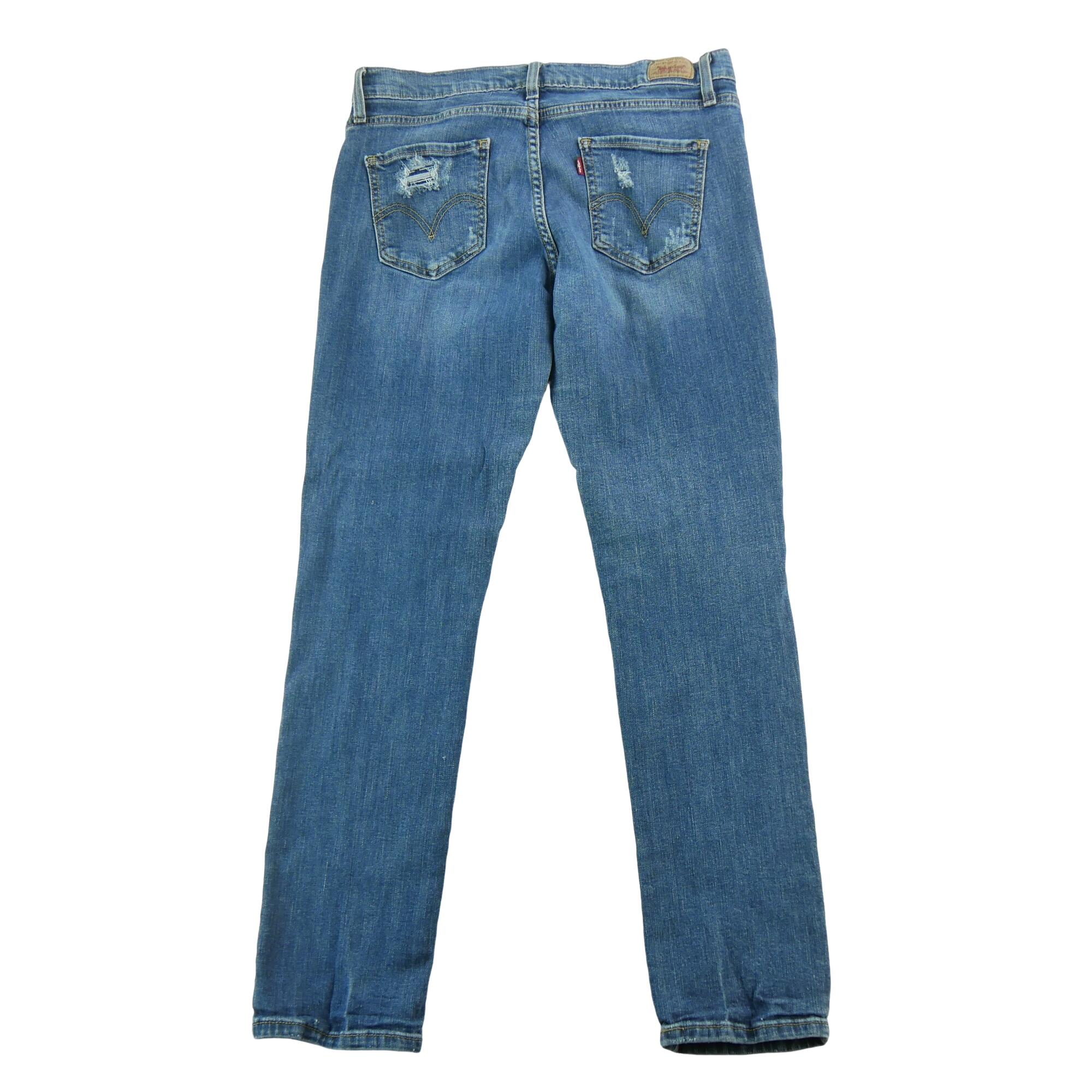 Seconde vie - Jean Femme Levis 513 Boyfriend - Très bon état 2/7