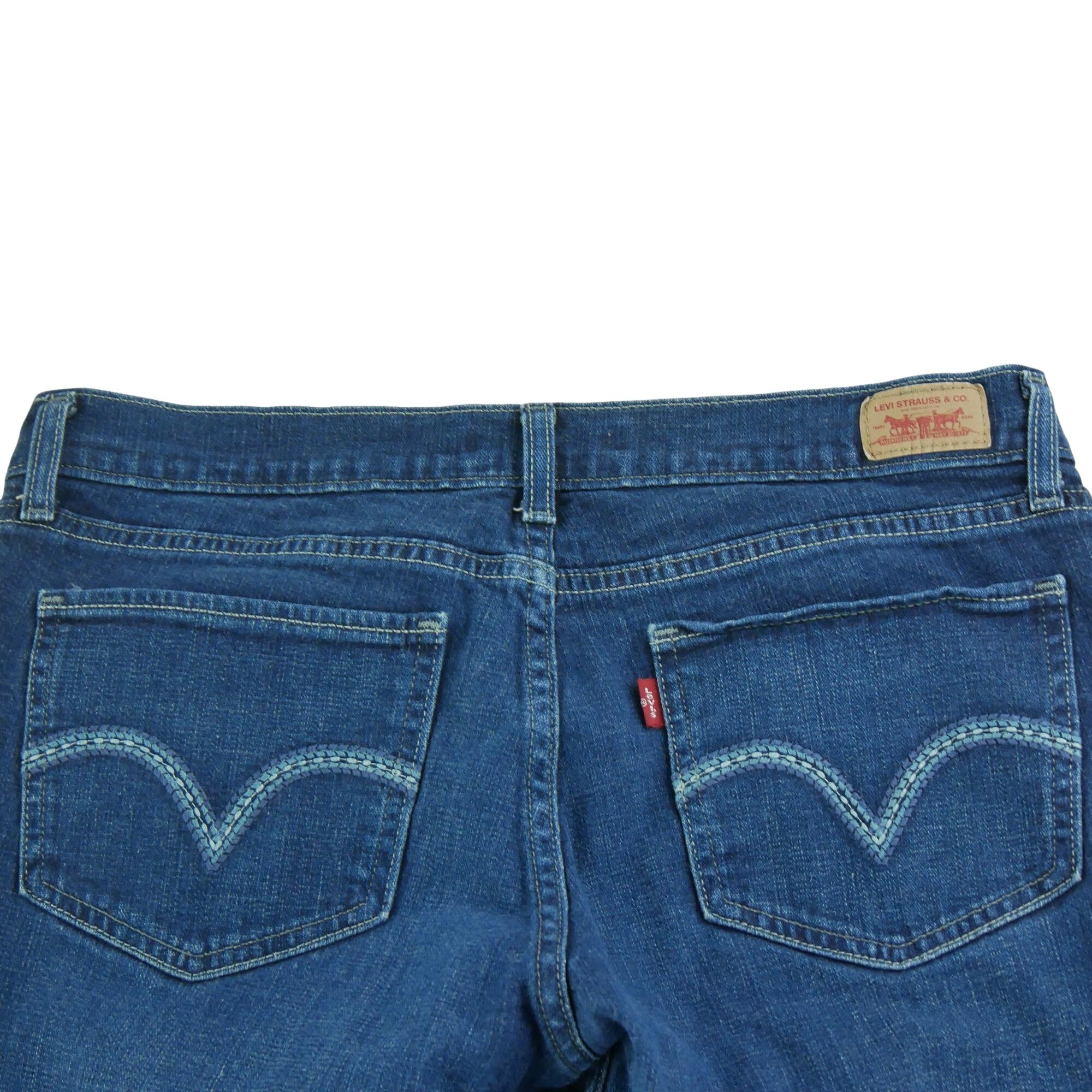 Refurbished - Levi Strauss Damen Jeans 524 Superlow - In sehr gutem Zustand 4/7