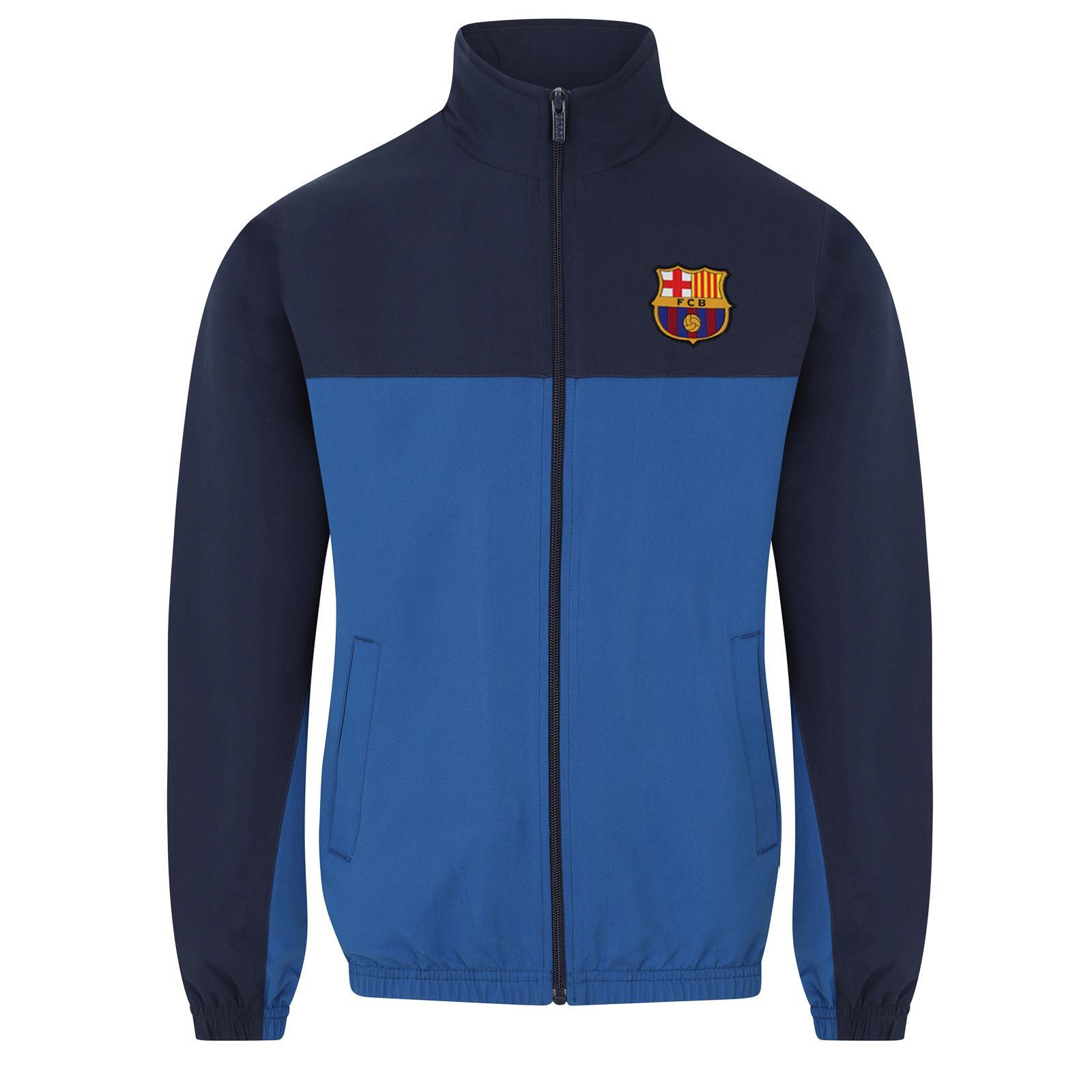 Boys Crest Two Tone Tracksuit (Navy) 2/4