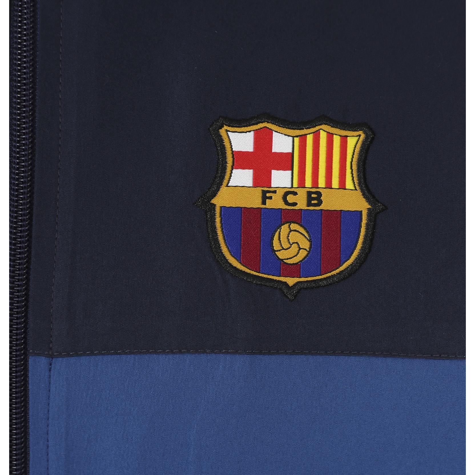 Boys Crest Two Tone Tracksuit (Navy) 4/4