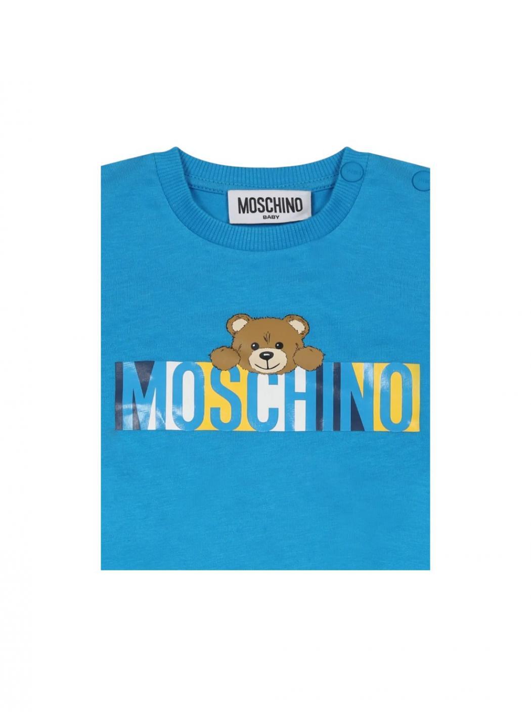 Body/Macacão Moschino MPY022 LAA02 41047 Turchese 4/4