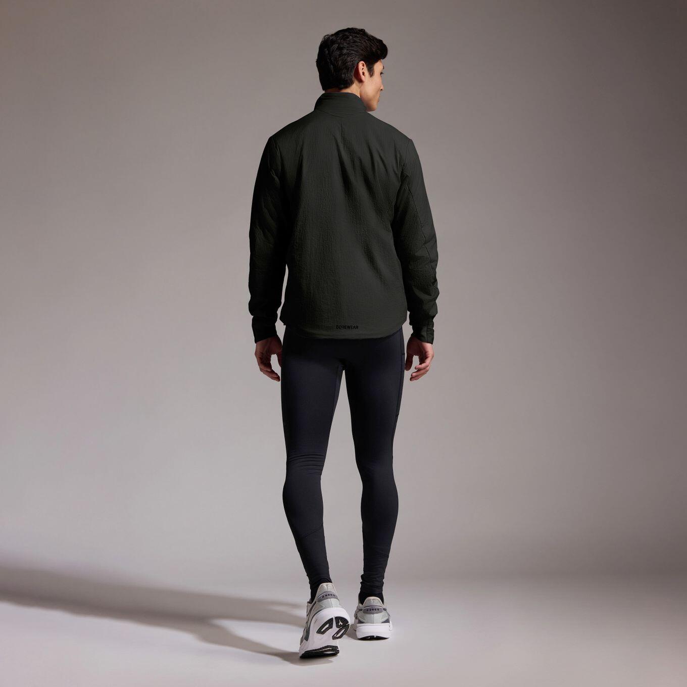 Veste Running Gore Wear Concurve Windstopper Insulated Noir Homme 5/7
