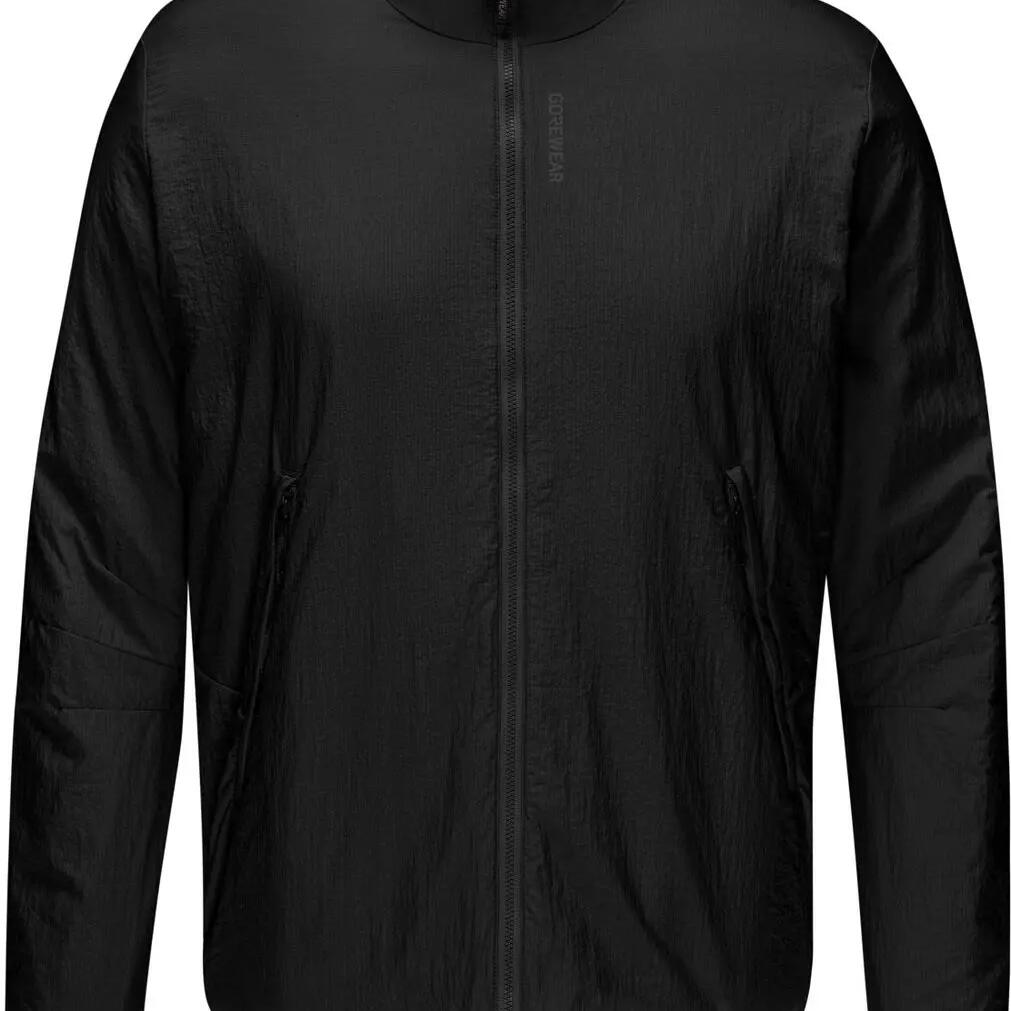 Gore Wear Concurve Windstopper Insulated Black Running Jacket for Men