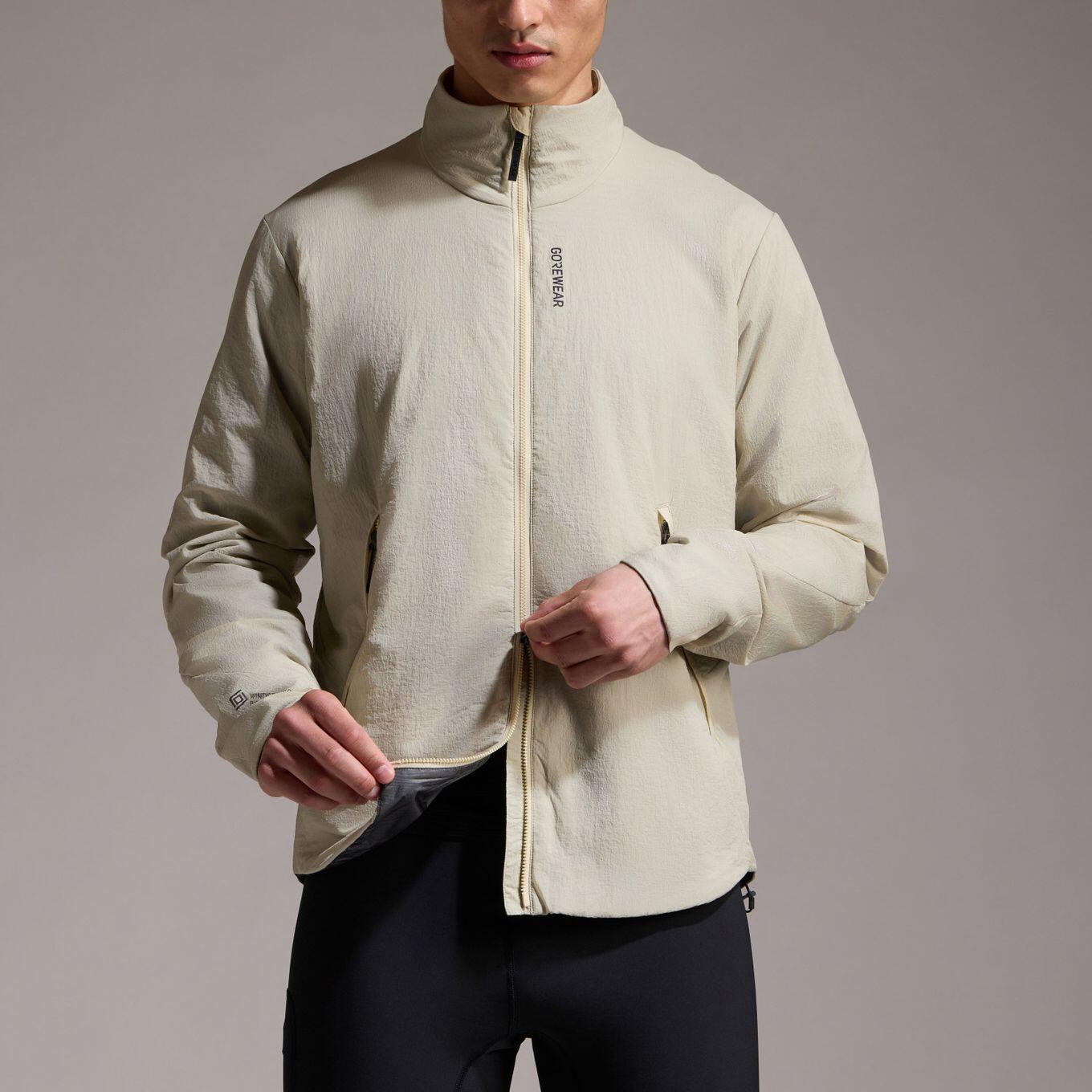 Thermische herenjas Gore Wear Concurve Windstopper Beige 2/7