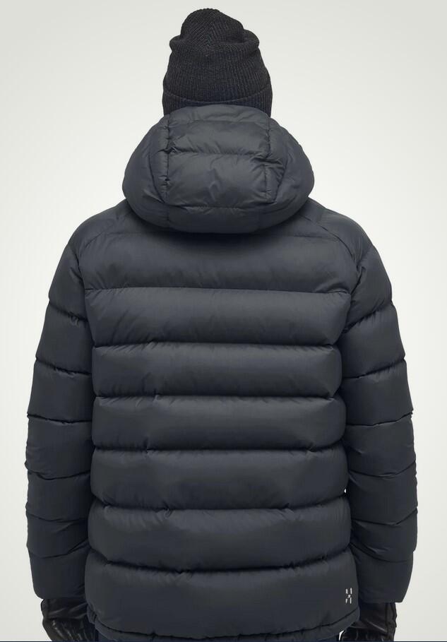 Haglöfs Rosson Down Hood Men True Black 2/6