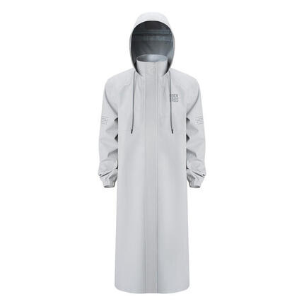 ROCKBROS Regenjacke Wasserdichte Regenponcho Grau