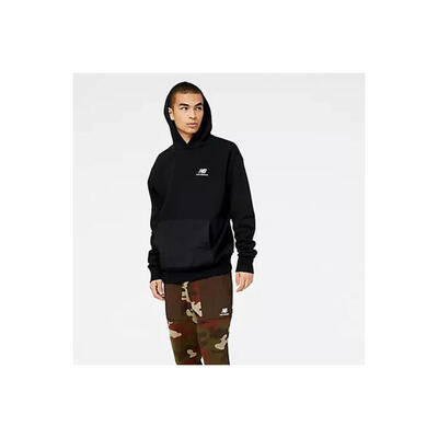 New Balance Felpa Athletics Quilted Fleece Hoodie Uomo