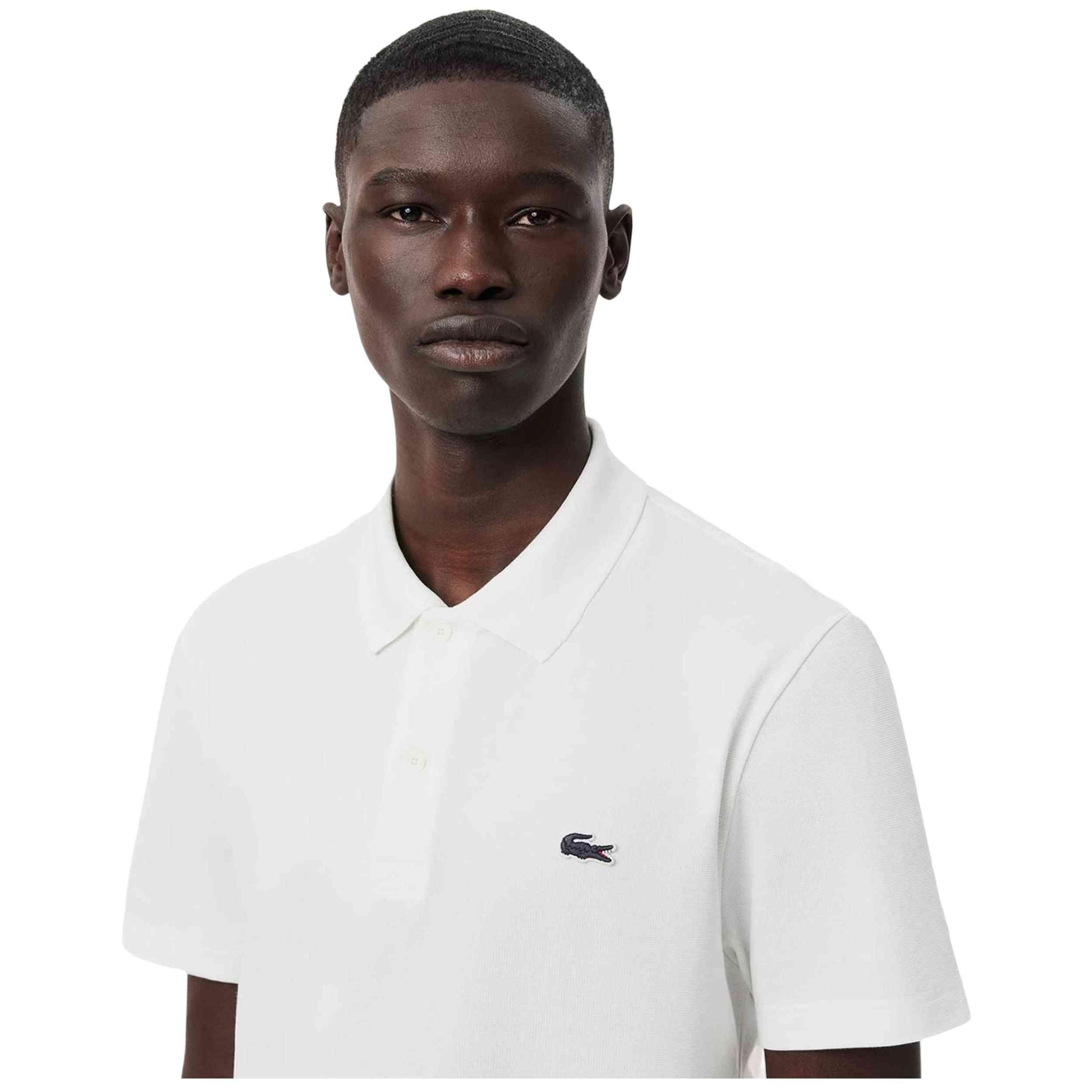 Korte mouw poloshirt Lacoste model DH5522-001 voor mannen 5/5