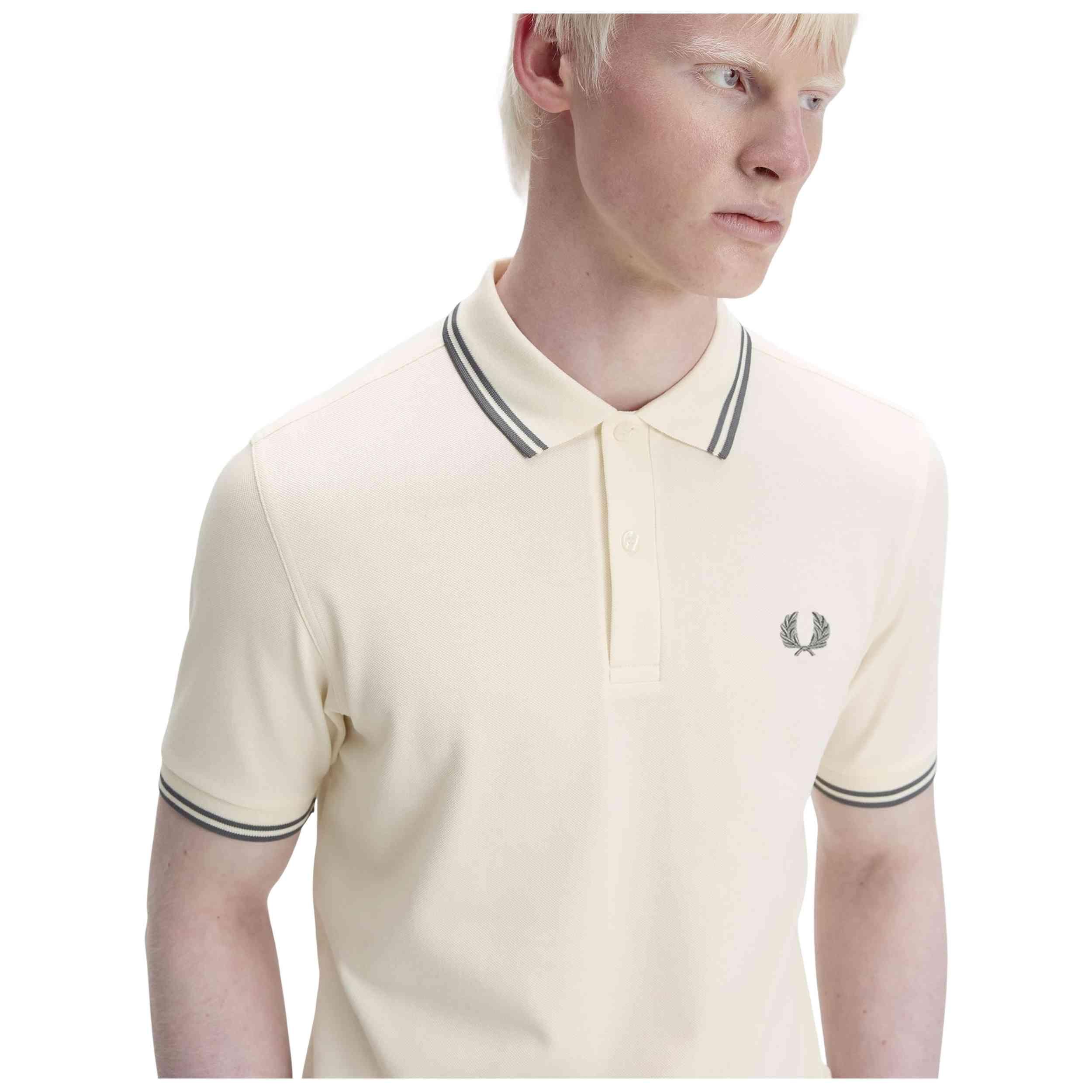 Polo à manches courtes Fred perry modèle 124-15699880903000 pour homme 3/5