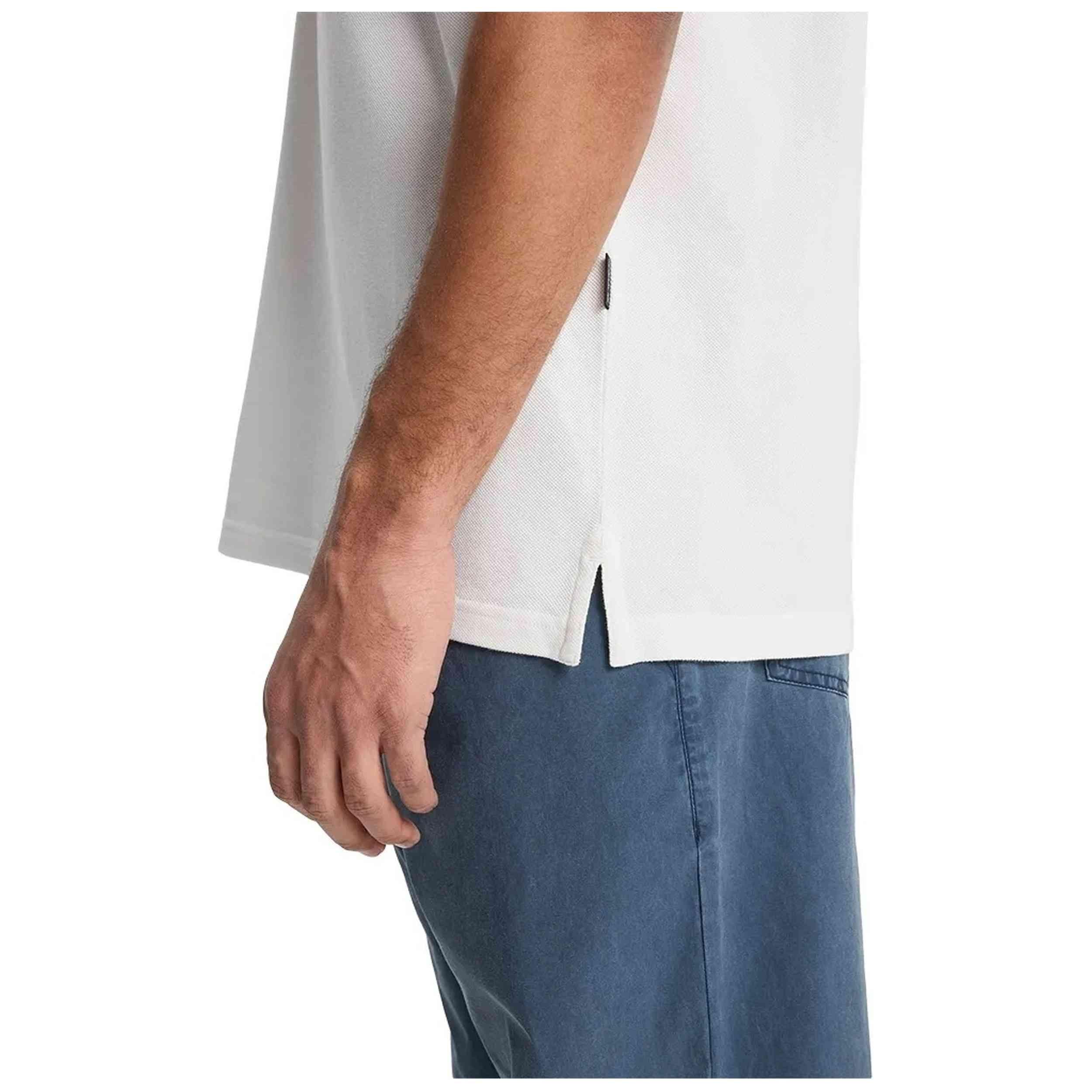 Lange mouw poloshirt Quiksilver model MW PIQUE (WBK0) voor mannen 5/5