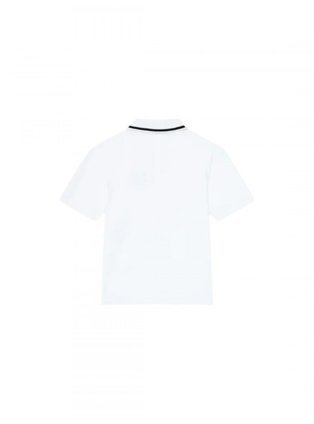 Camiseta Emporio Armani 8NBF51 BJ02Z blanco 3/4