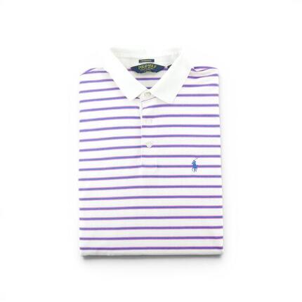 Seconde vie - Polo manches courtes Homme Golf Blanc - Bon état