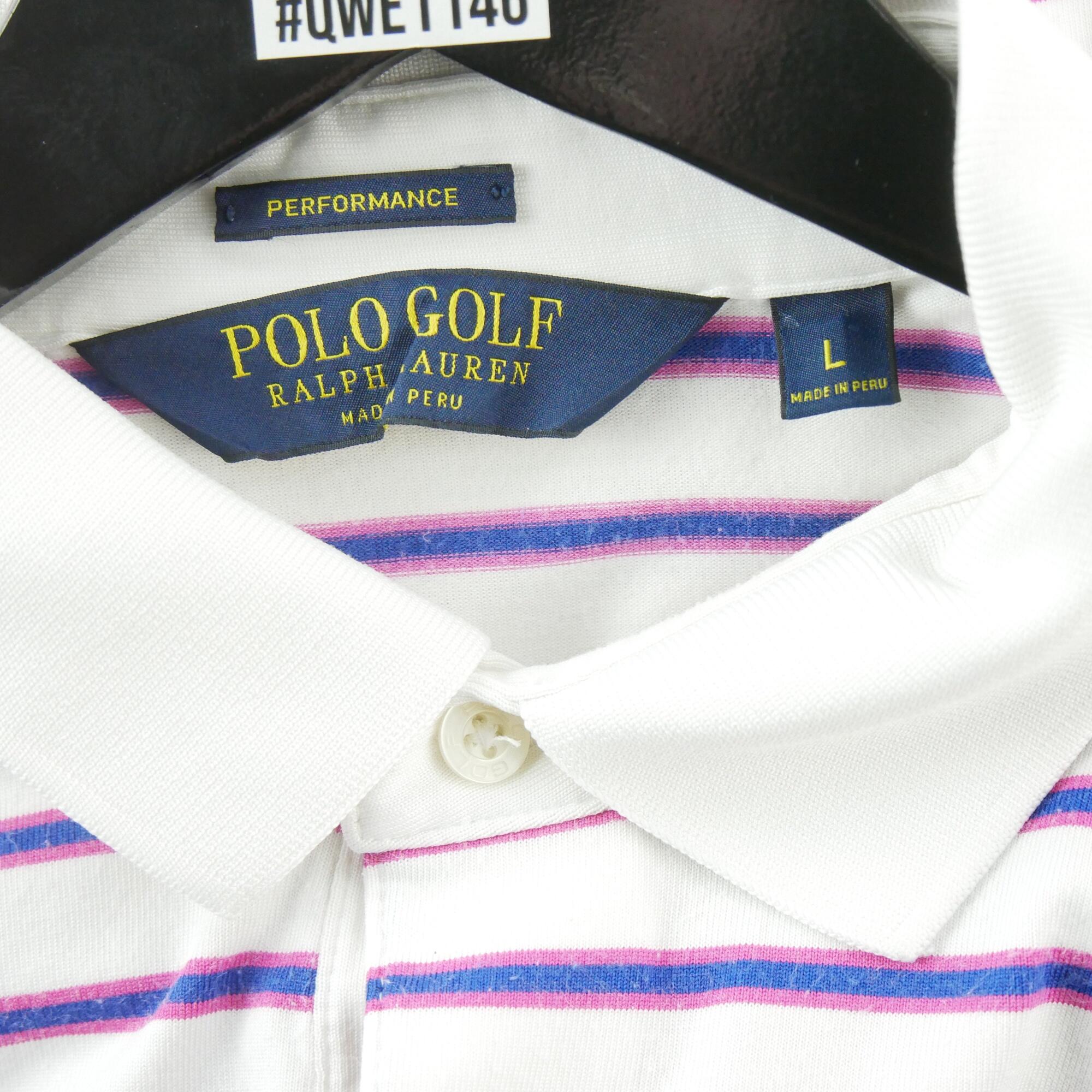 Tweedehands - Polo Ralph Lauren heren korte mouw golf wit - Goede staat 7/7