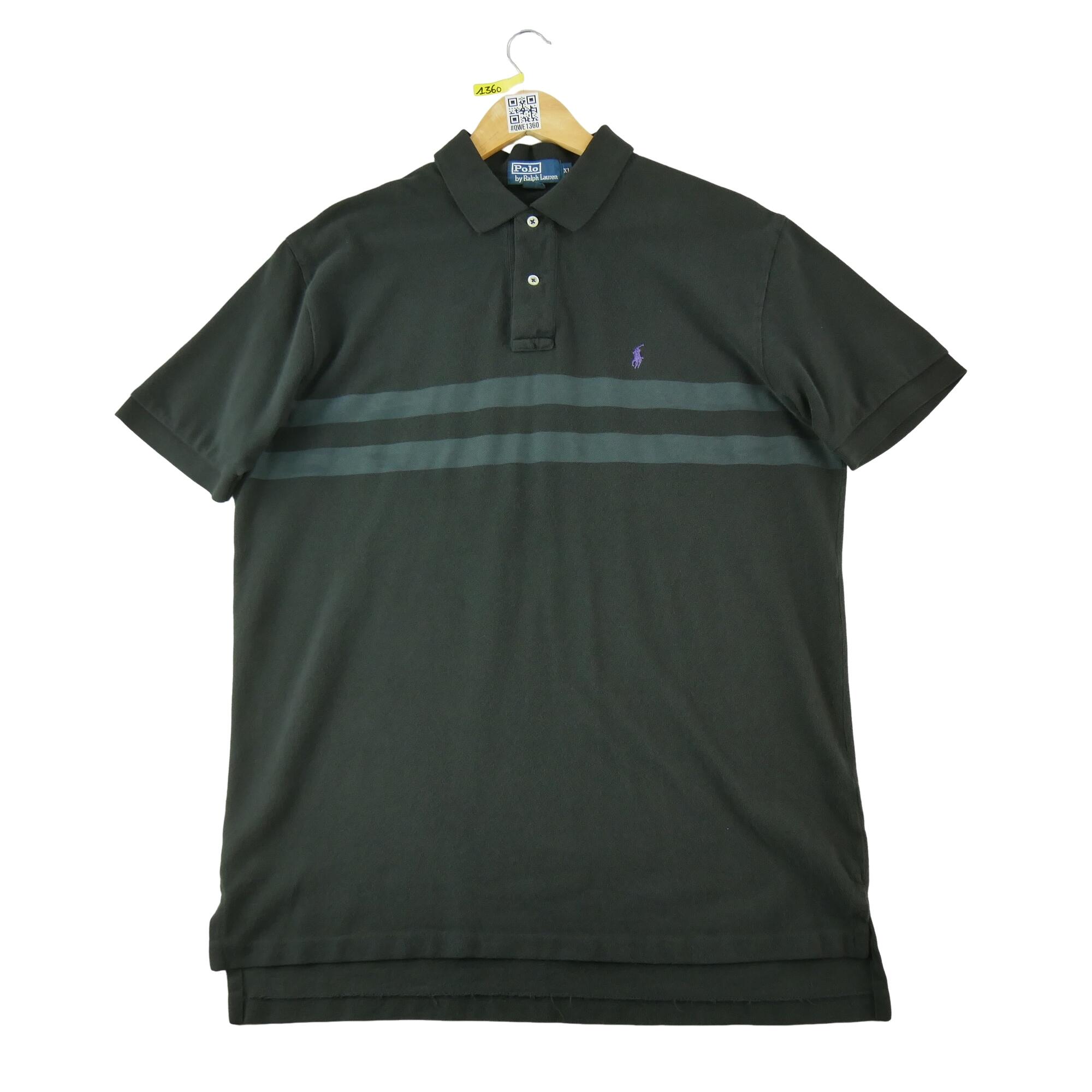 Tweedehands - Polo Ralph Lauren heren polo korte mouw zwart - Goede staat 2/7