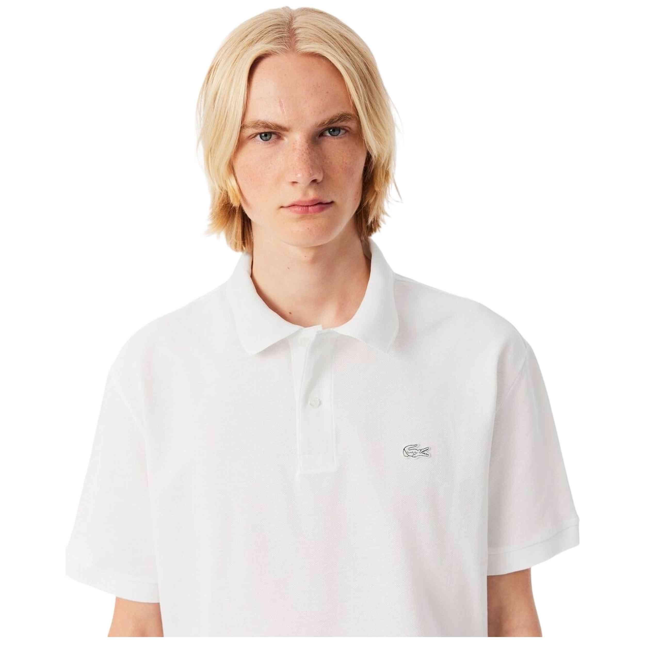 Polo a maniche corte Lacoste modello PH7757 00 001S per donne 3/5