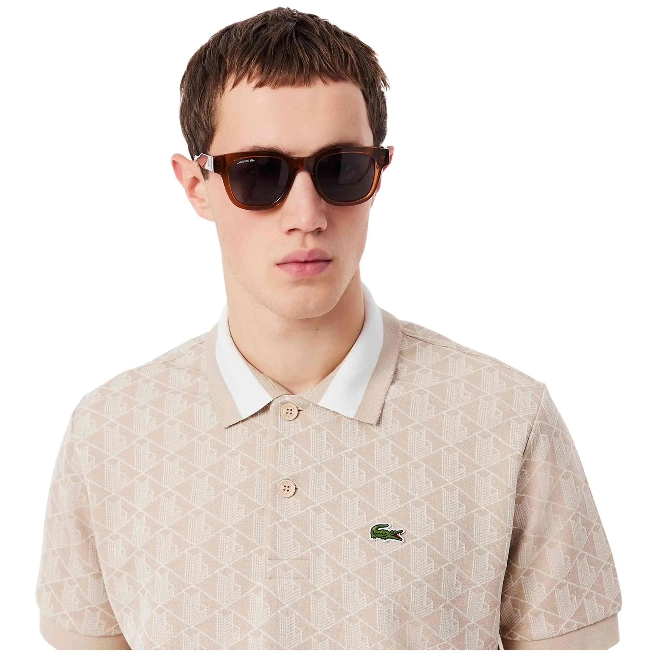 Polo Lacoste modelo POLO HOMME MAILLE para homem 3/4