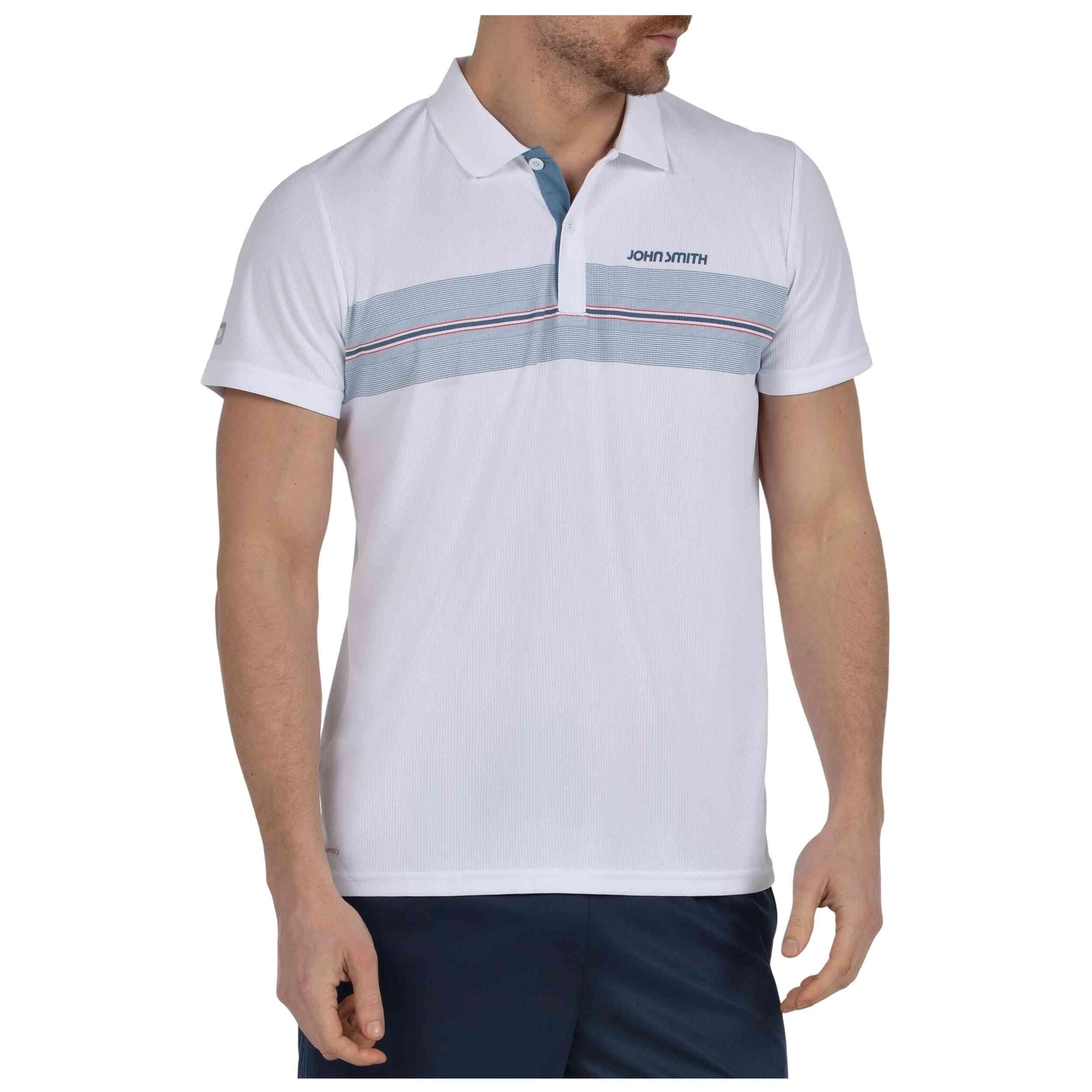 Korte mouw poloshirt John smith model BALEIRA voor mannen 3/5