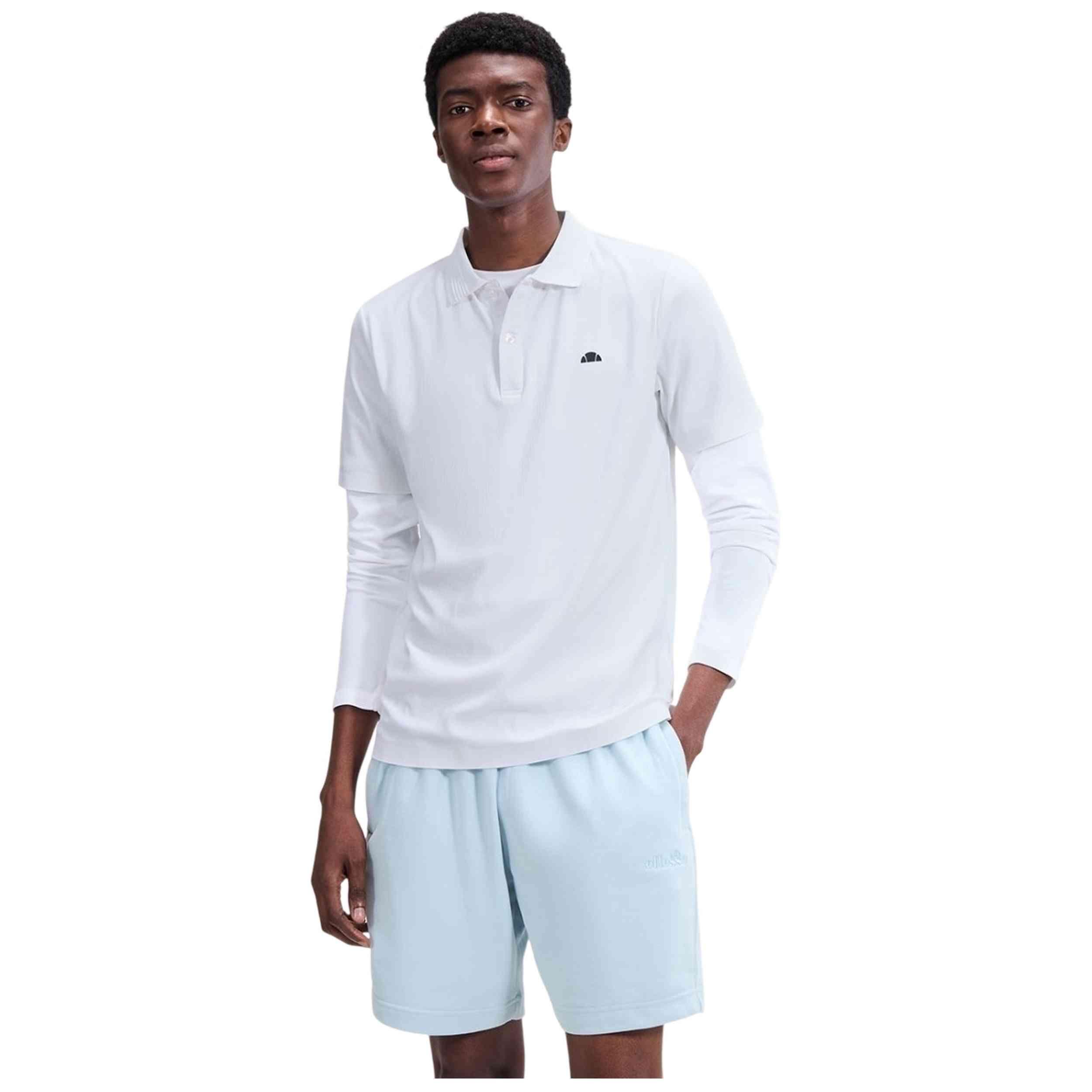 Korte mouw poloshirt Ellesse model SHB23440-908 voor mannen 3/5