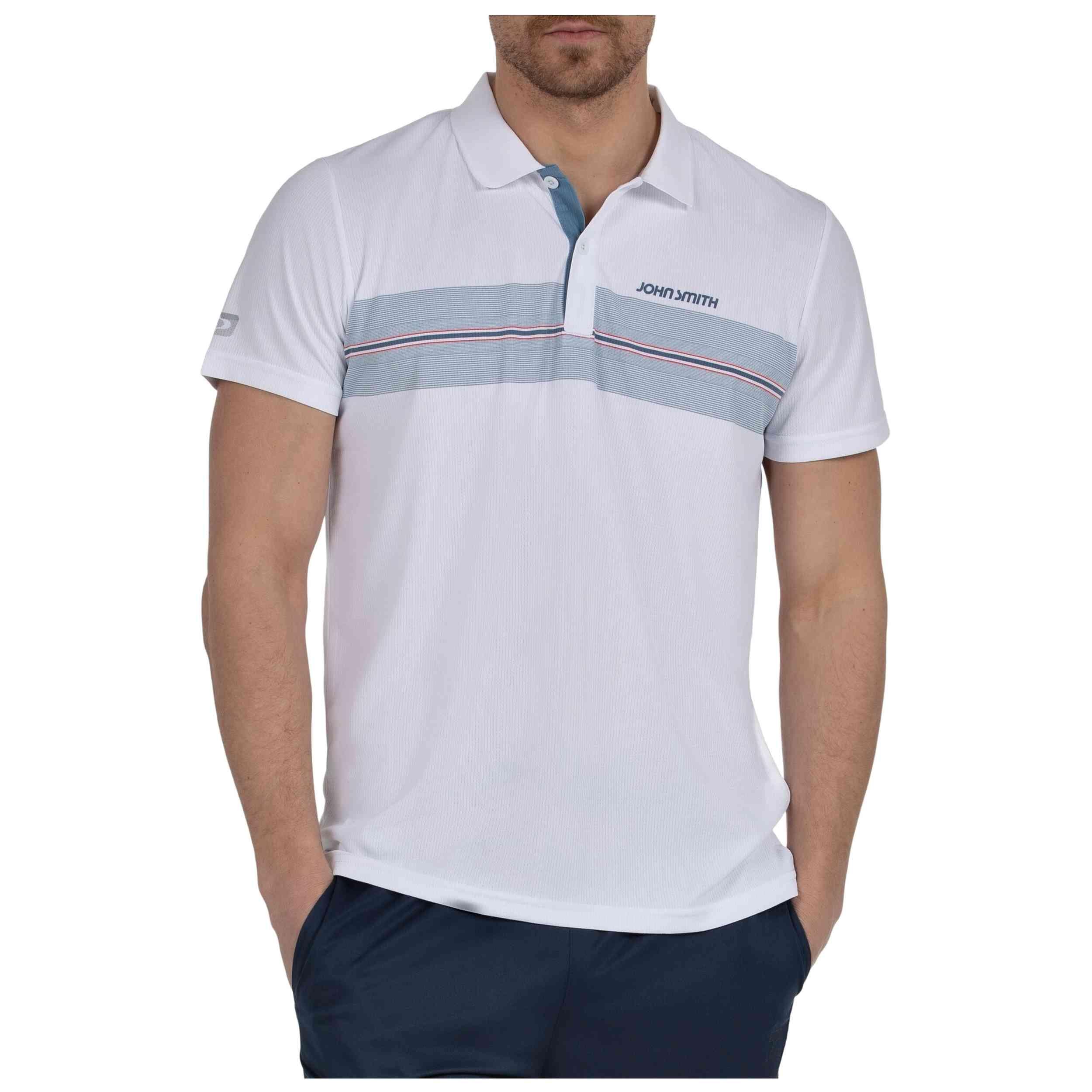 Korte mouw poloshirt John smith model BALEIRA voor mannen 5/5