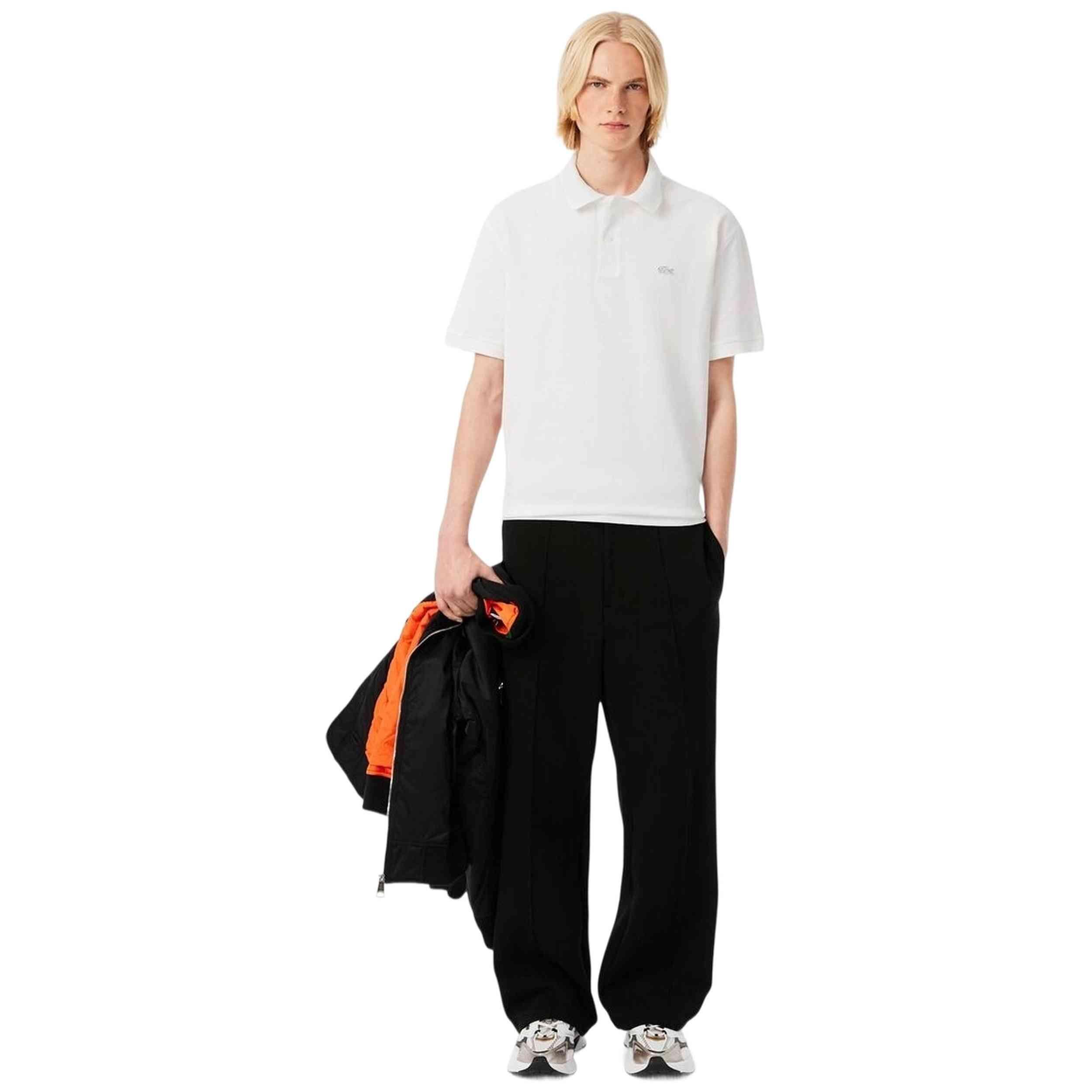 Polo a maniche corte Lacoste modello PH7757 00 001S per donne 4/5