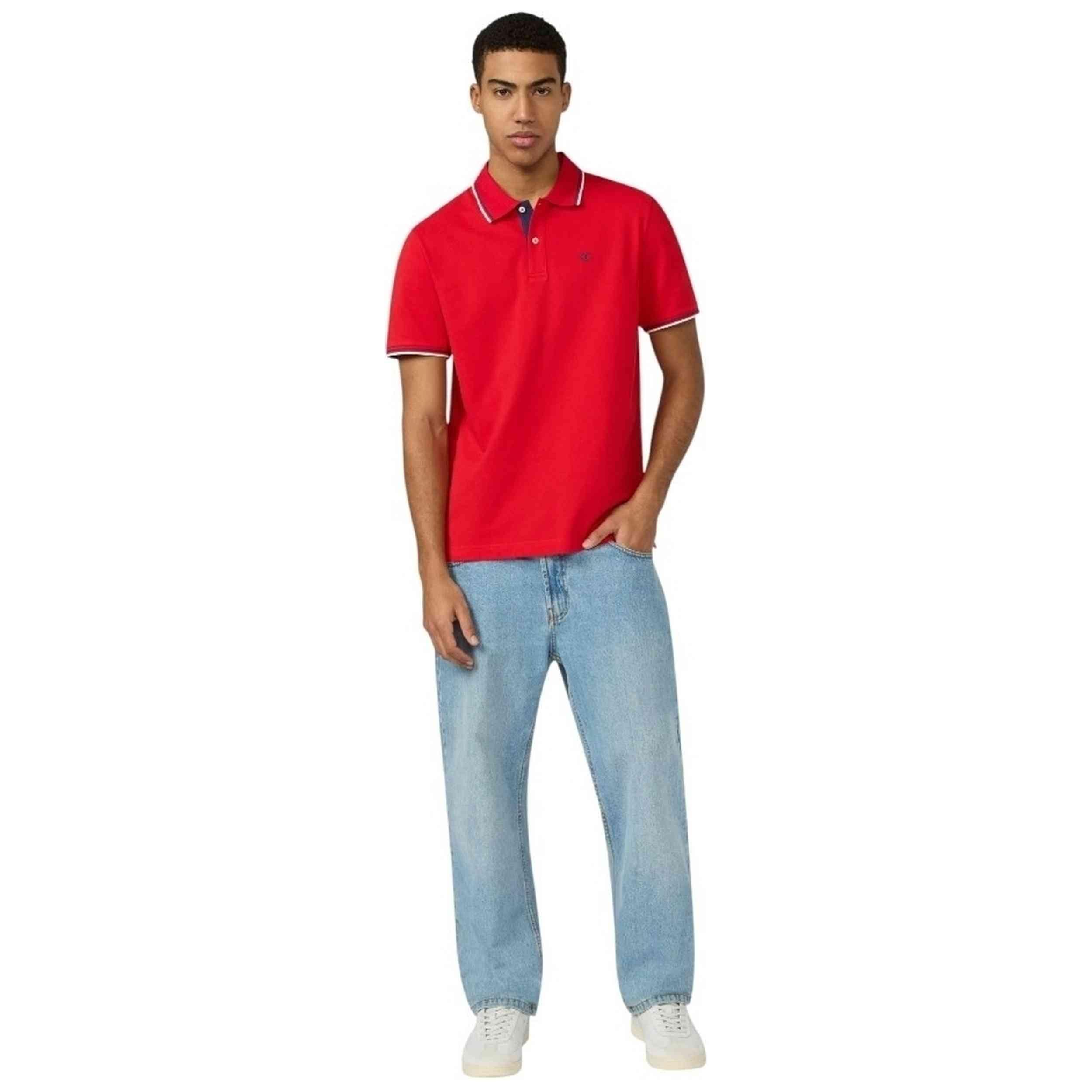 Polo a maniche corte Champion modello 220897-RS067 per uomini 2/4