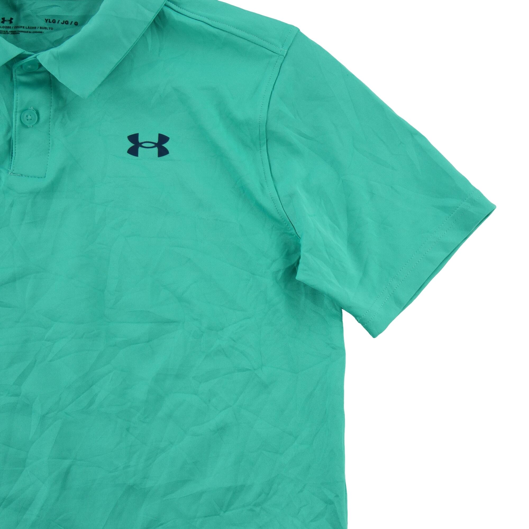 Tweedehands - Polo korte mouwen heren turquoise - Als nieuw 4/5