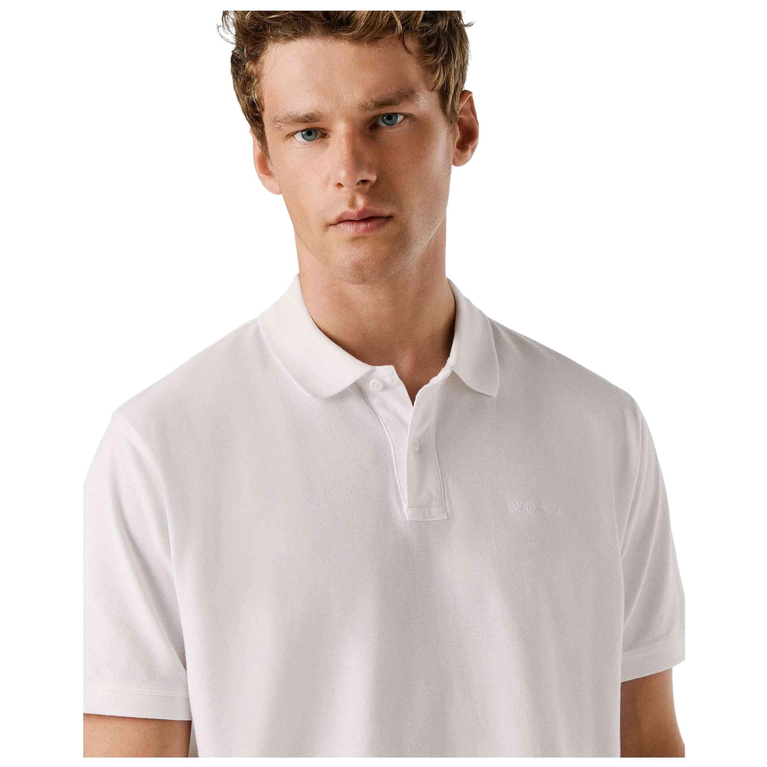 Korte mouw poloshirt Pepe jeans model OSCAR voor mannen 5/5