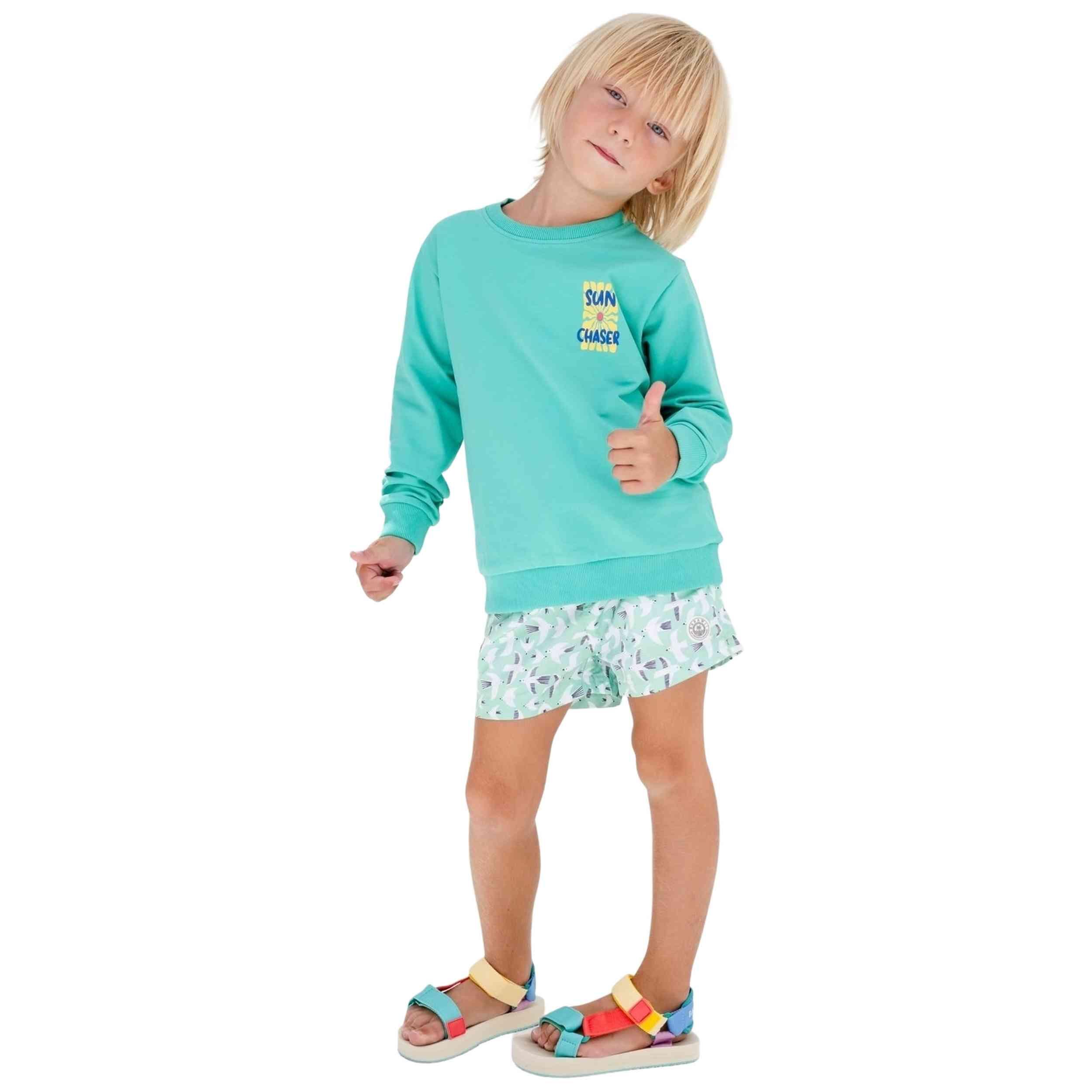 Sweater Badawii model Sudadera Kids Algodón Diseño Sun Chaser voor jongens 2/5