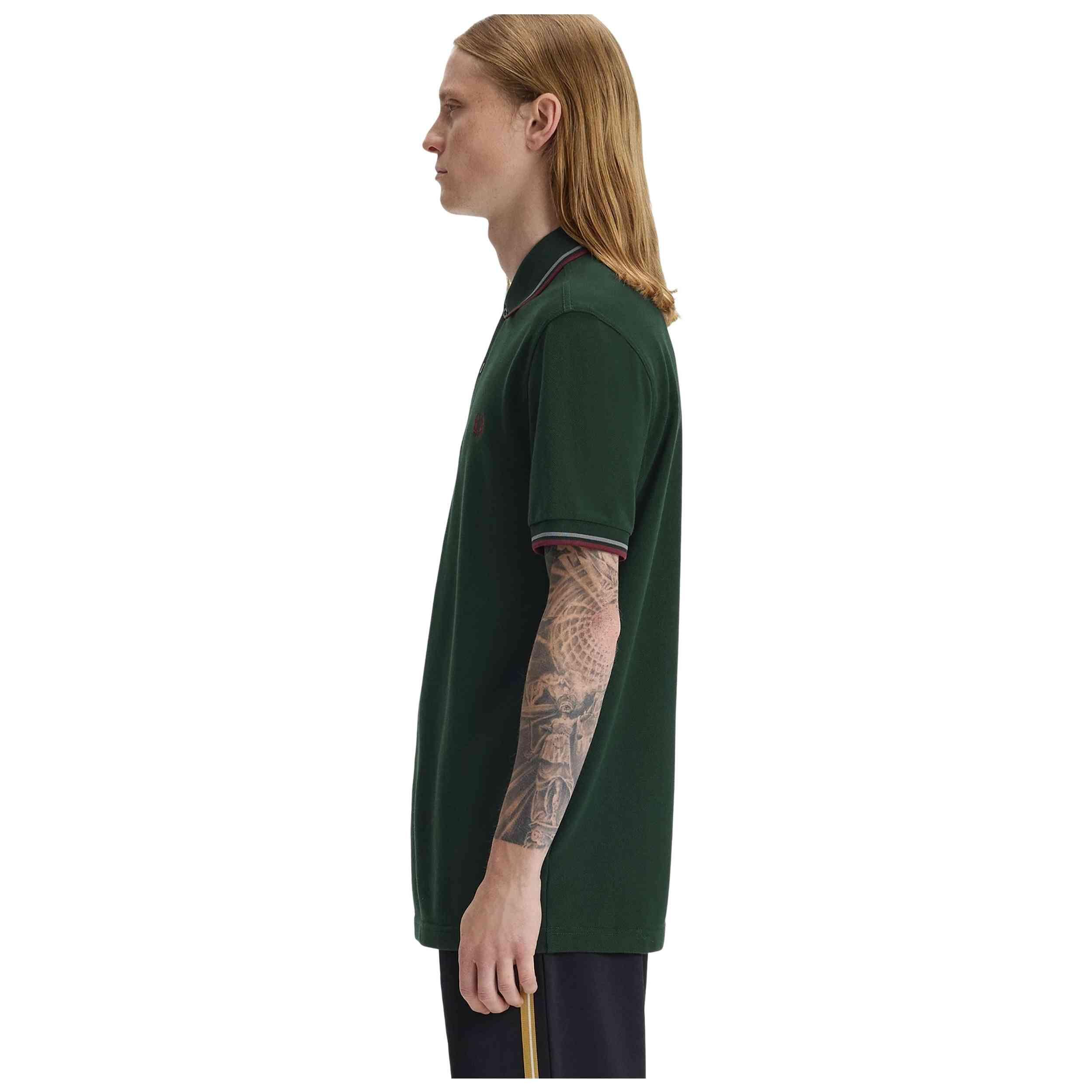 Korte mouw poloshirt Fred perry model M3600-85A-S voor mannen 2/5