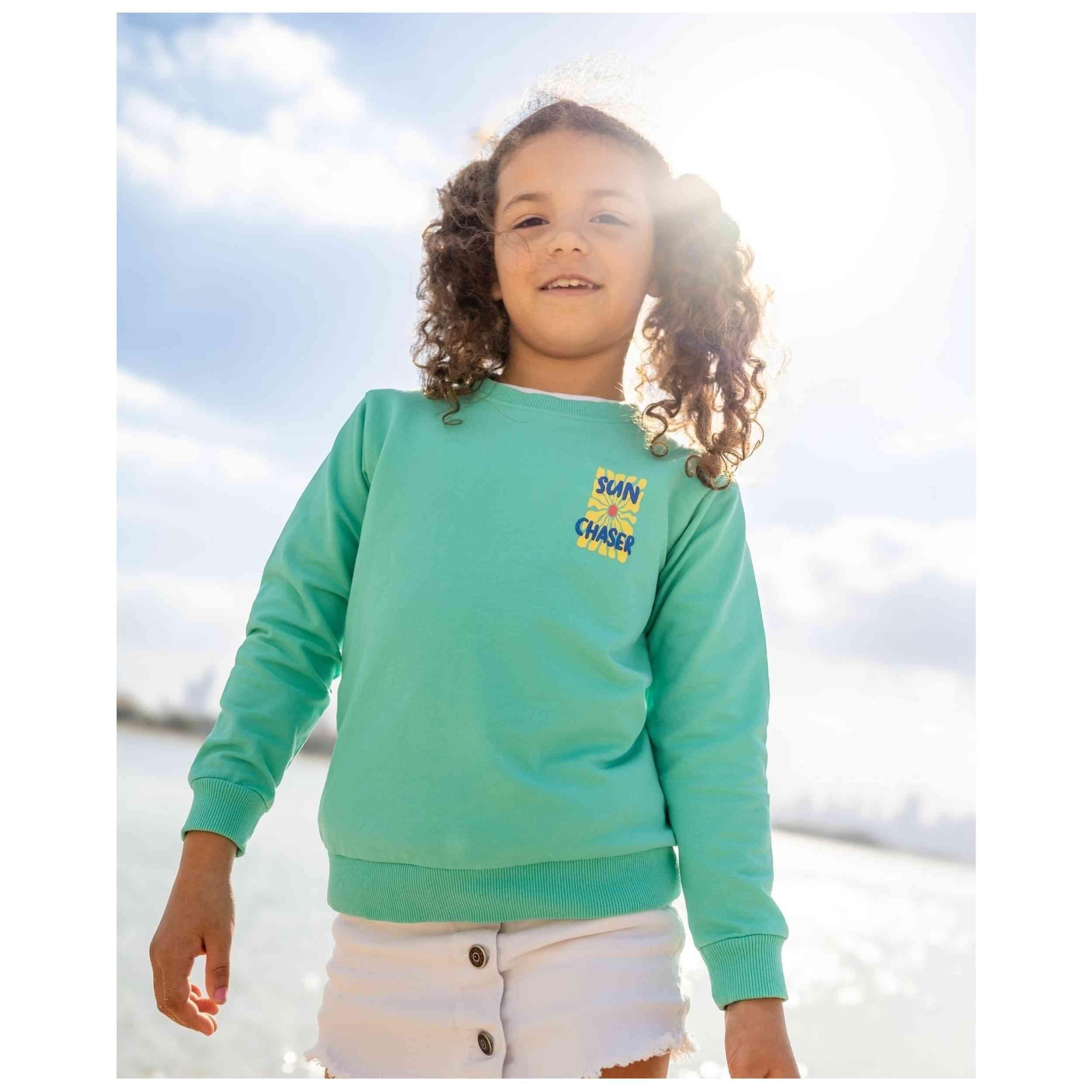 Sweater Badawii model Sudadera Kids Algodón Diseño Sun Chaser voor jongens 5/5