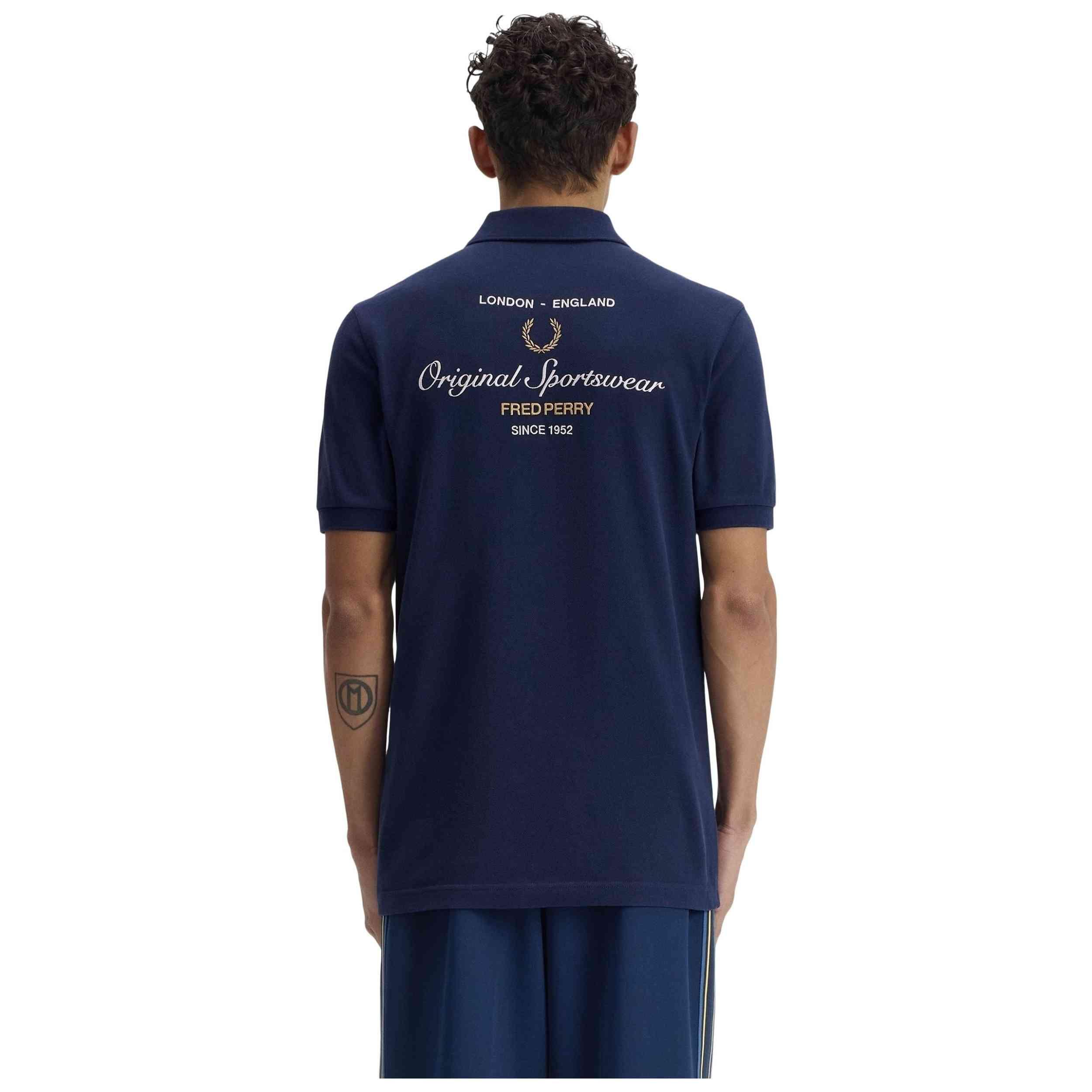 Polo a maniche corte Fred perry modello Original Sportswear Polo Shir per uomini 2/5