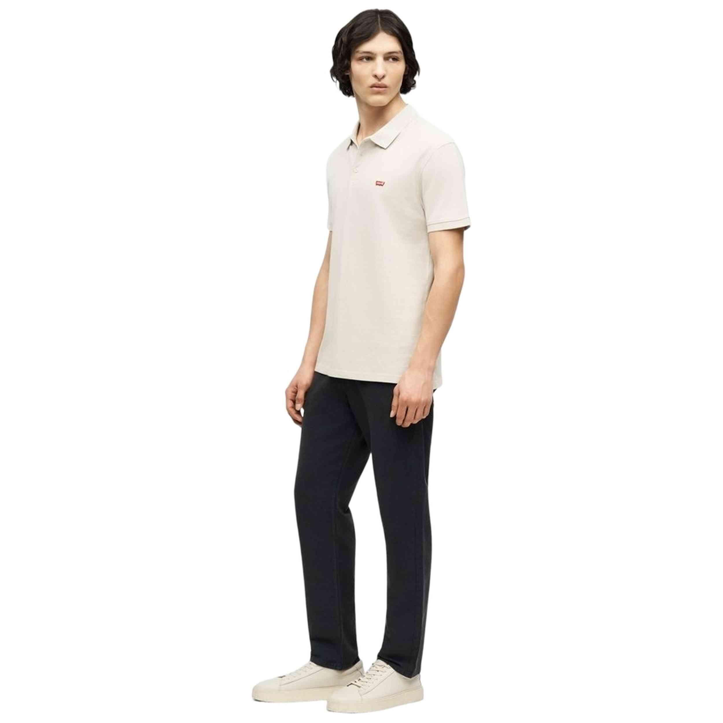 Polo a maniche corte Levi's modello LSE_LEVIS HM POLO PUMICE STONE per uomini 2/5