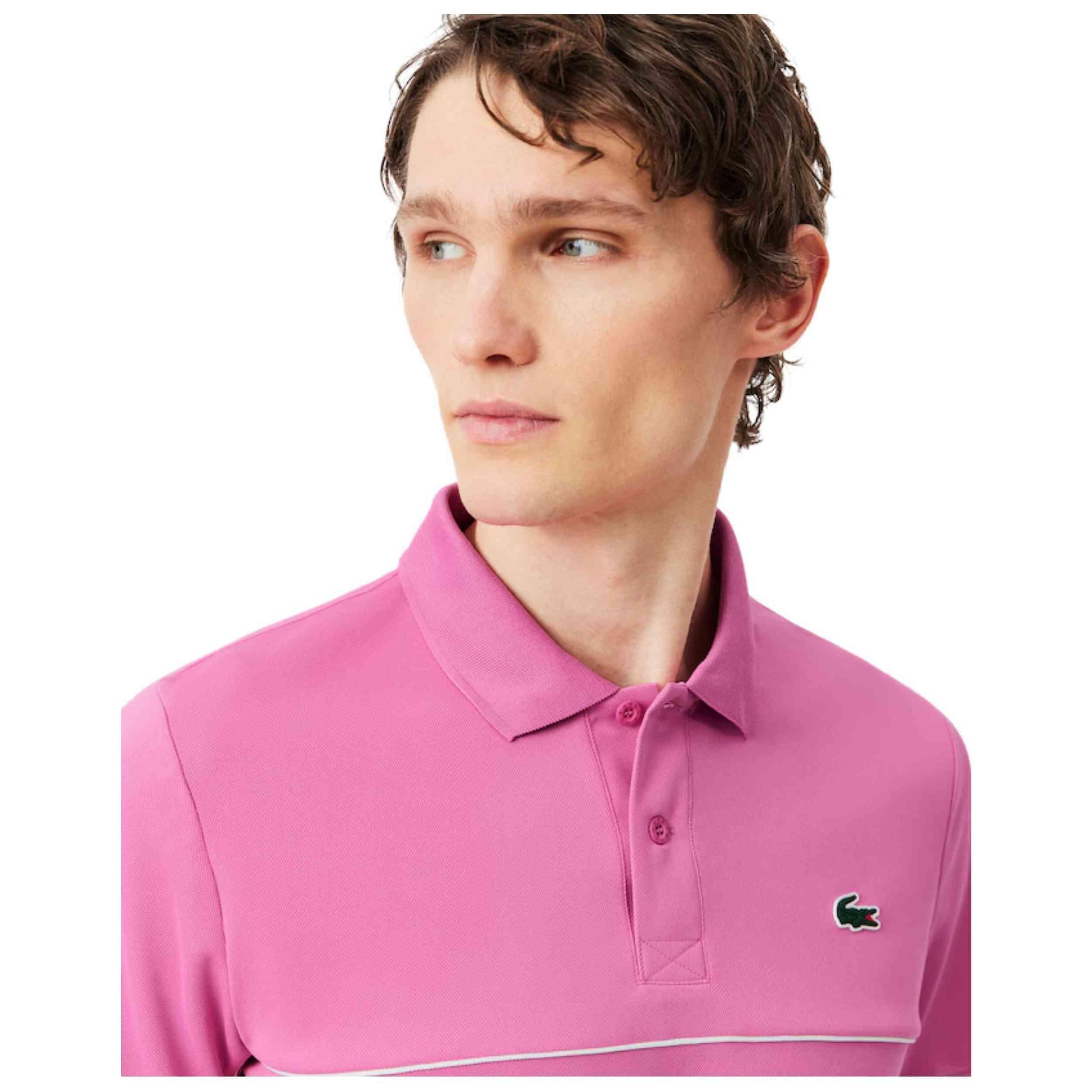 Polo a maniche corte Lacoste modello DH0260GLH27 per uomini 5/5