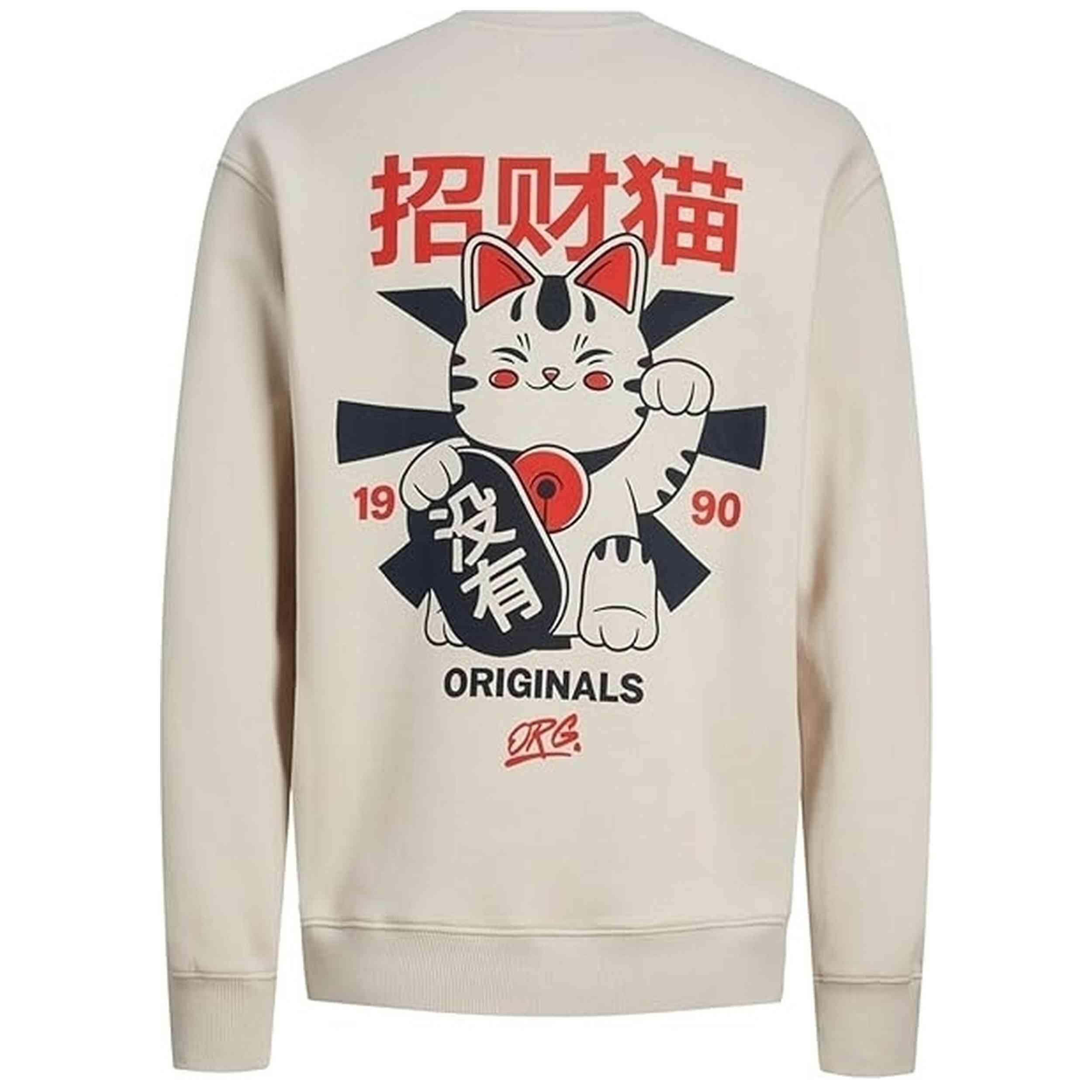 Felpa Jack&jones modello JORMAKI SWEAT CREW NECK TG per uomini 2/2
