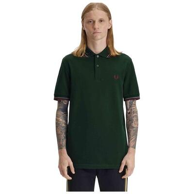 Korte mouw poloshirt fred perry model m3600-85a-s voor mannen