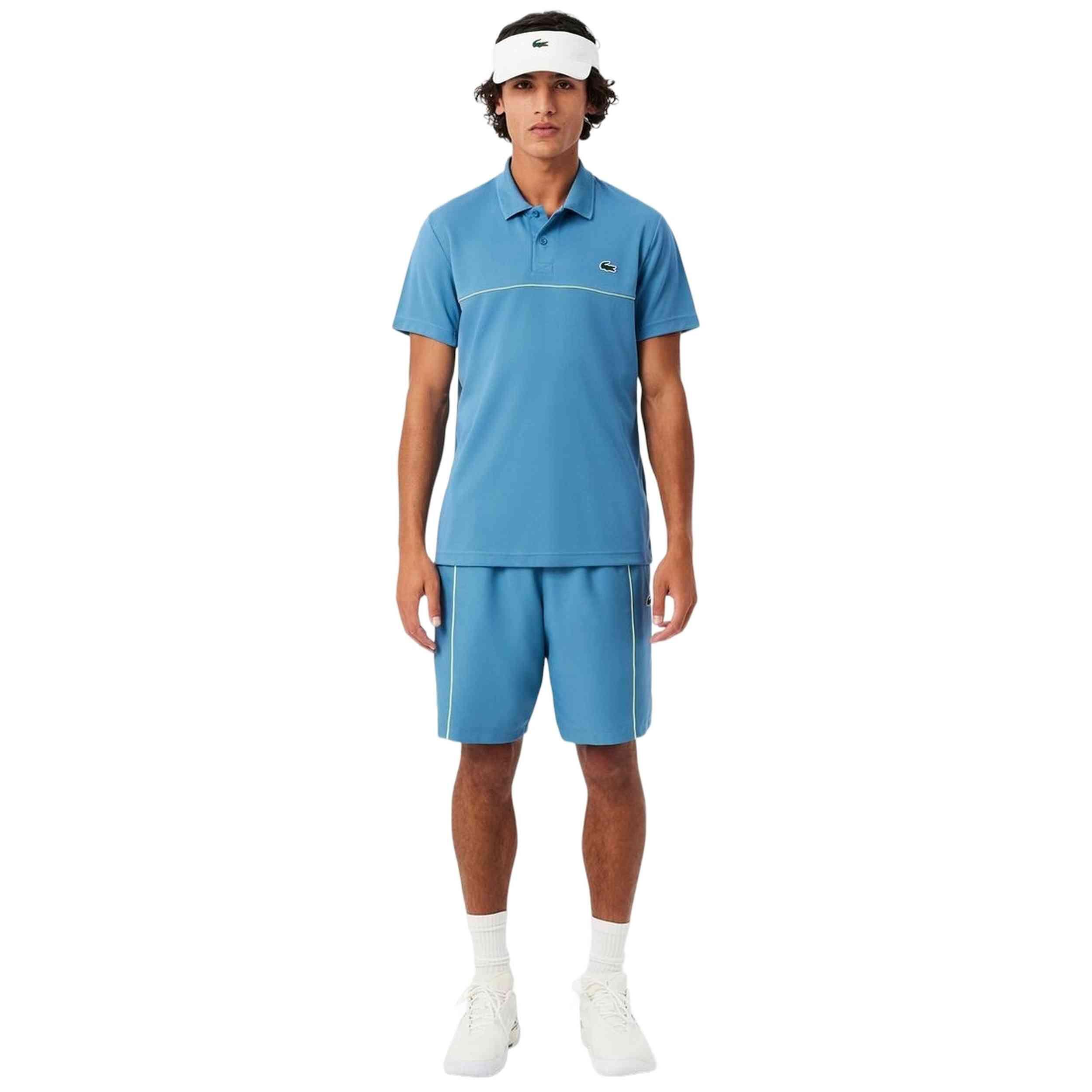 Korte mouw poloshirt Lacoste model DH0260-JBK voor mannen 4/5