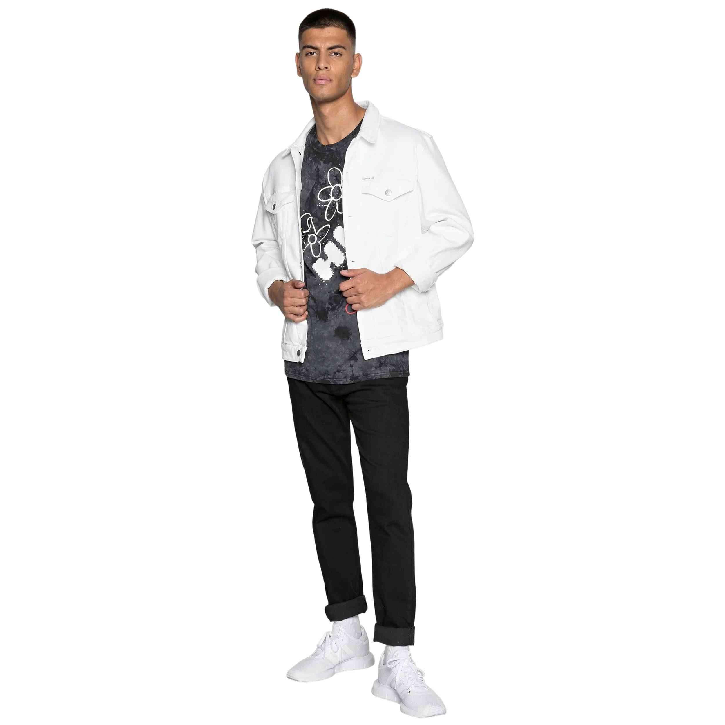 Hoodie Huf model Outerbody Black voor unisex 5/5